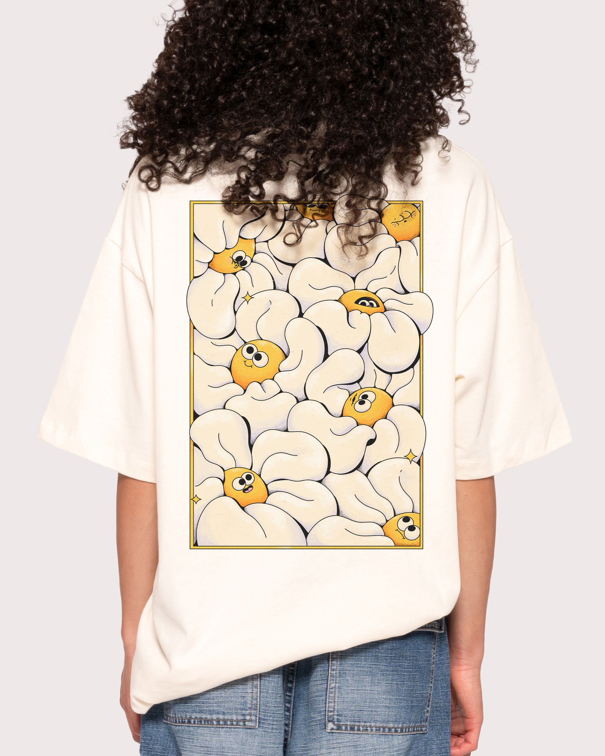 Among the Daisies Oversized Tee