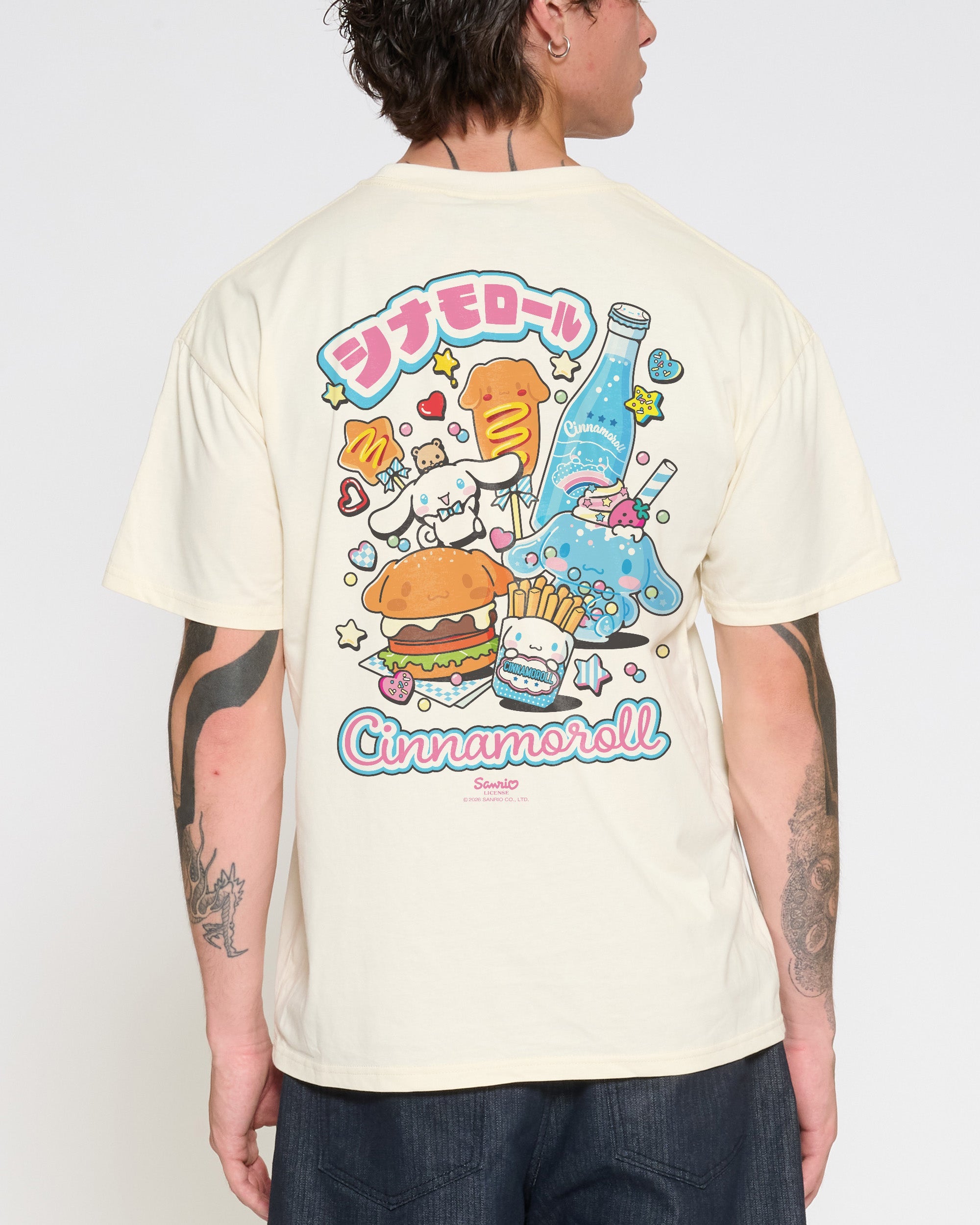 Cinnamoroll Kawaii T-Shirt Official Hello Kitty and Friends collab Threadheads