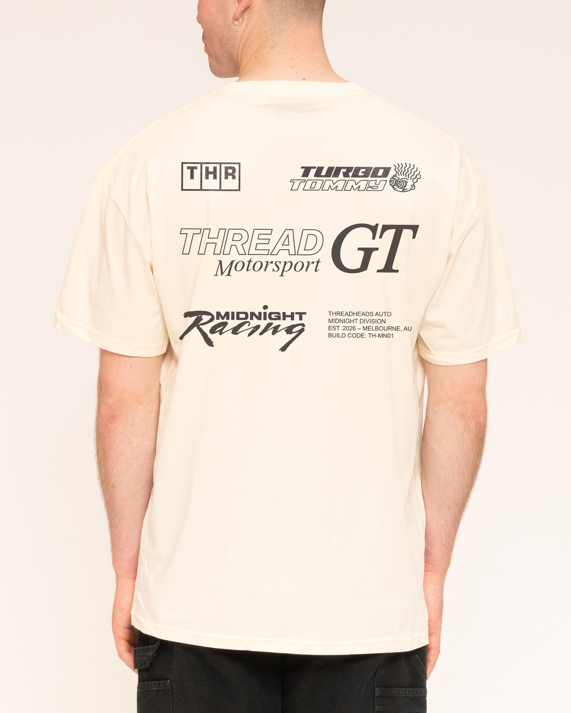 Midnight Racing One Natural T-Shirt