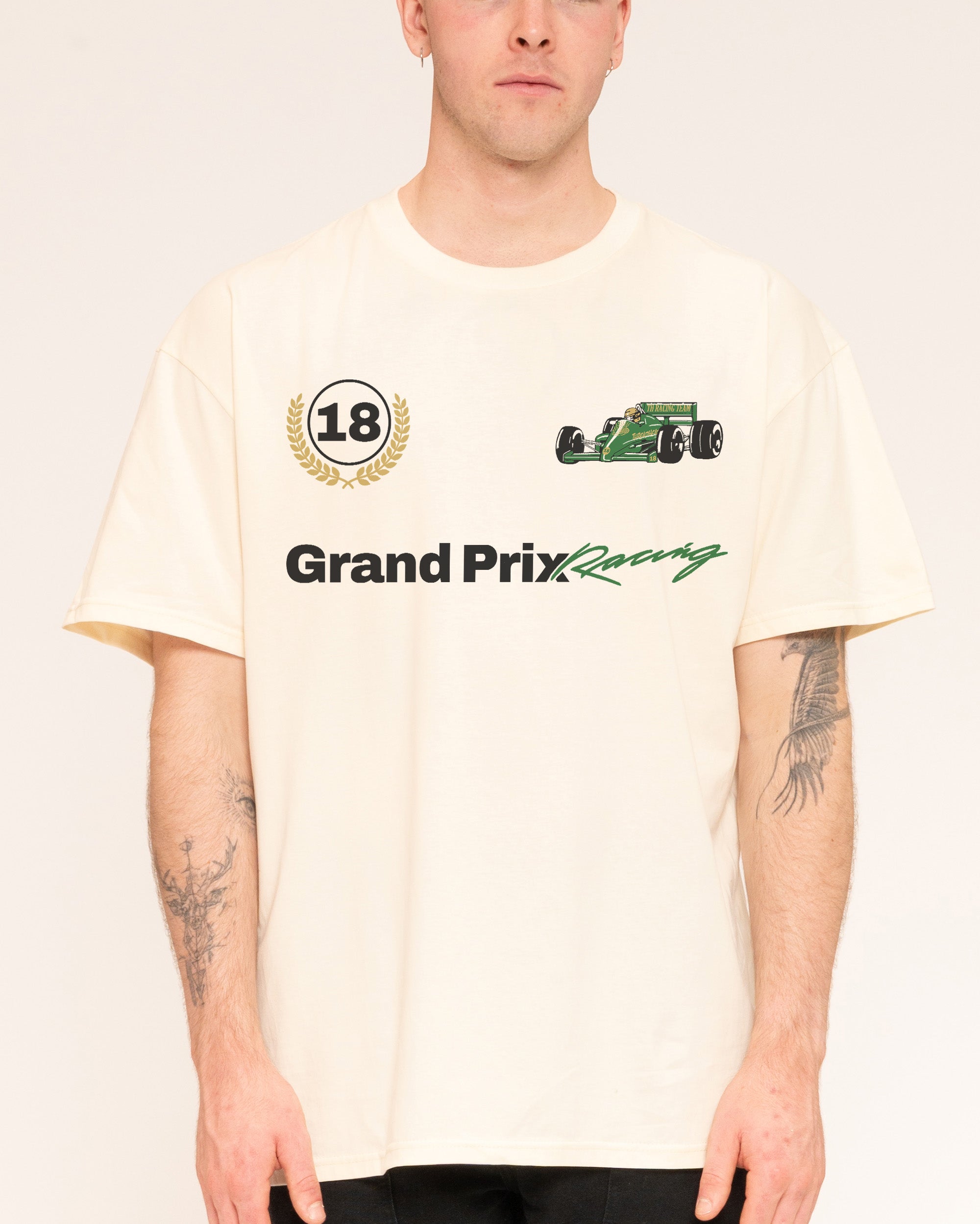Grand Prix Racing Natural T-Shirt