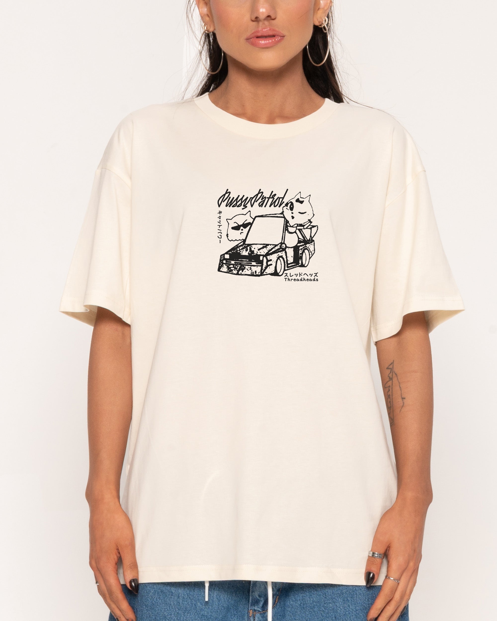 Pussy Patrol Natural T-Shirt