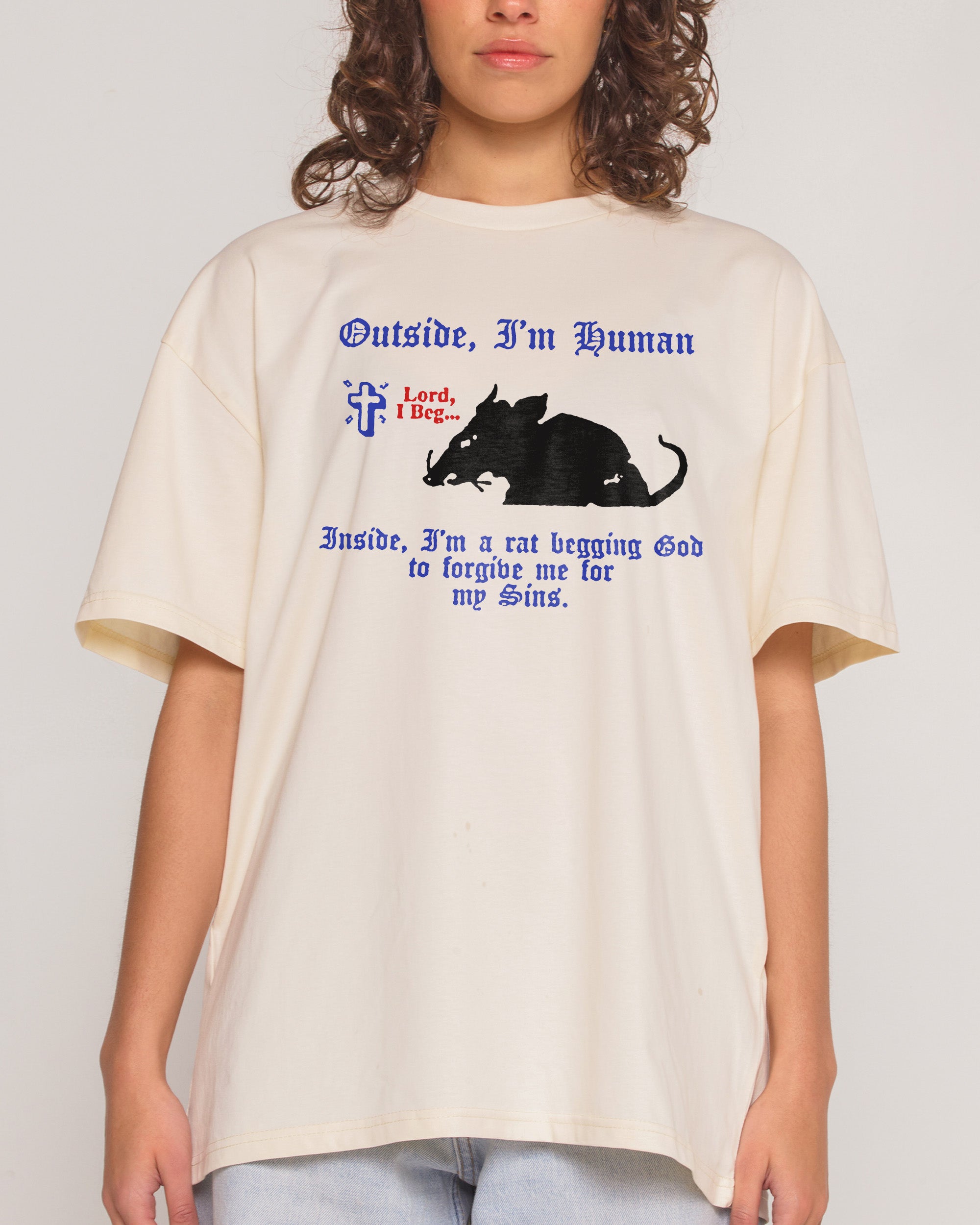 Once Human T-Shirt Natural T-Shirt