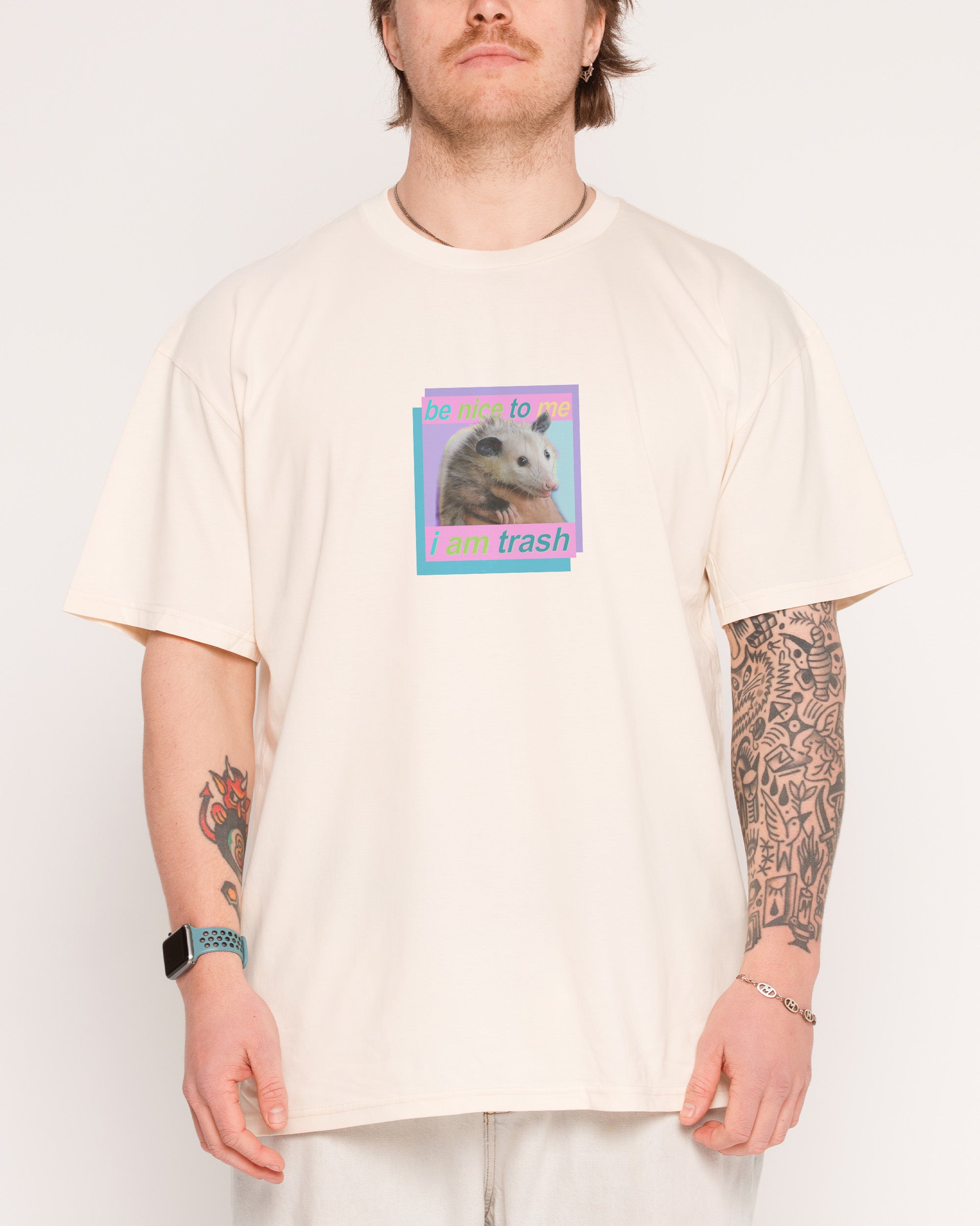 Be Nice to Me Natural T-Shirt