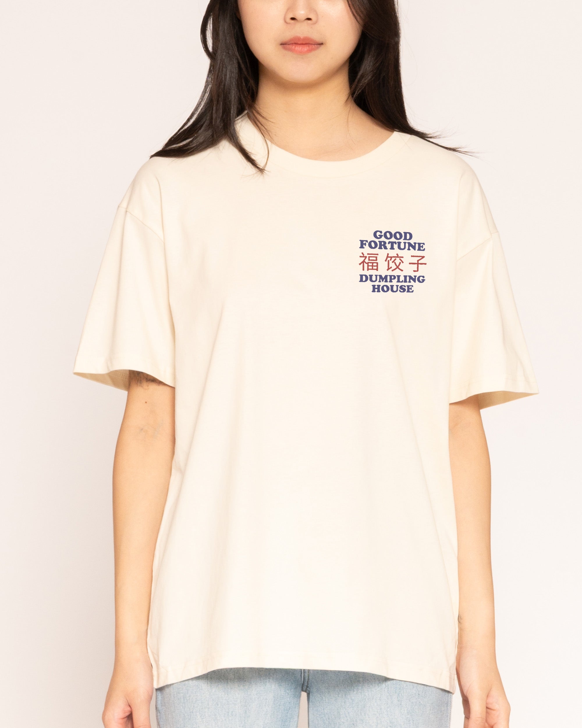 Good Fortune Dumplings Natural T-Shirt