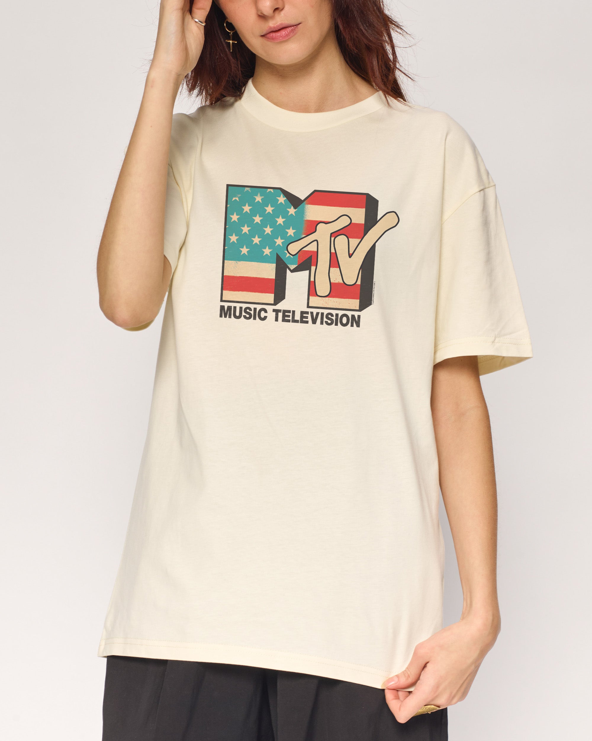 USA MTV Logo T-Shirt | Official MTV collab