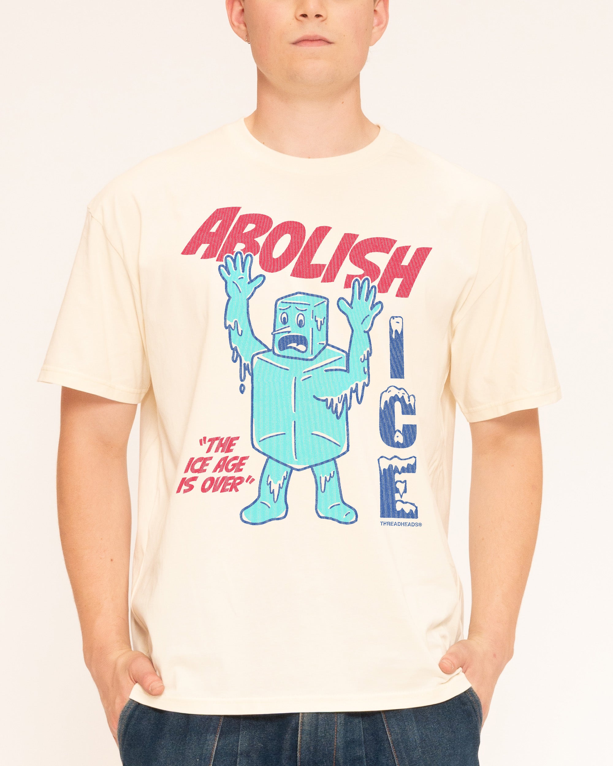 Abolish Ice Natural T-Shirt