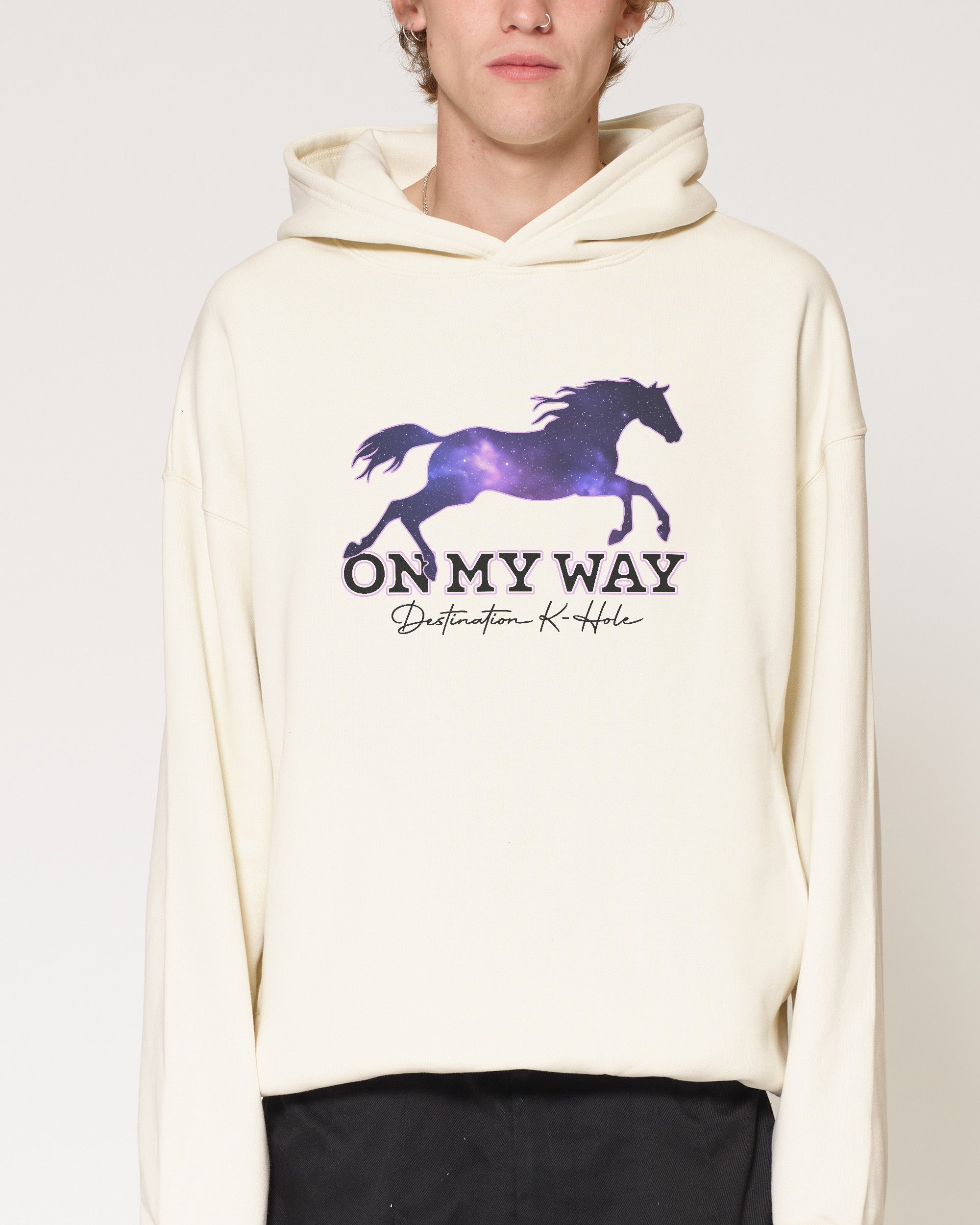 Destination K-Hole Natural Hoodie