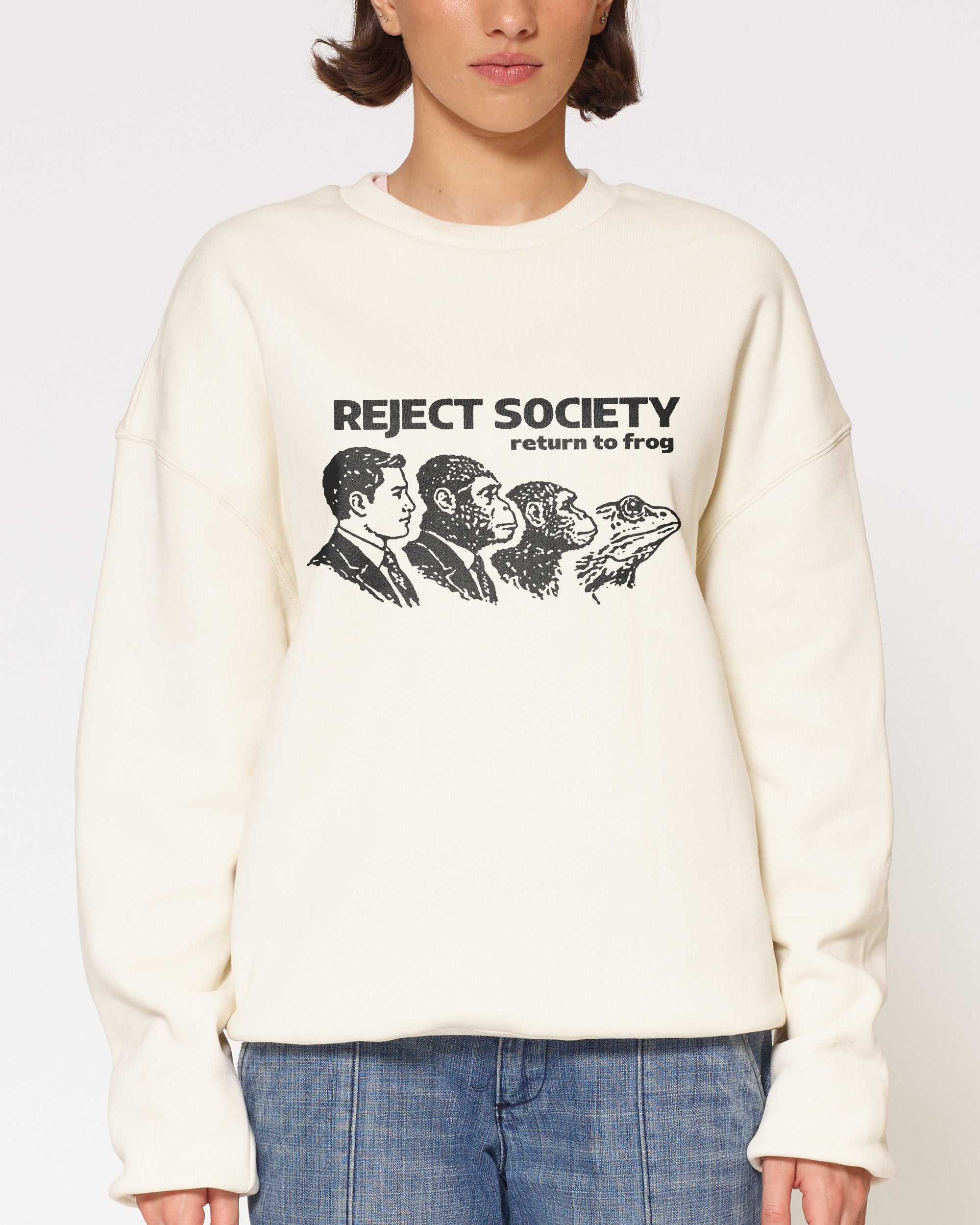 Reject Society Natural Sweatshirt