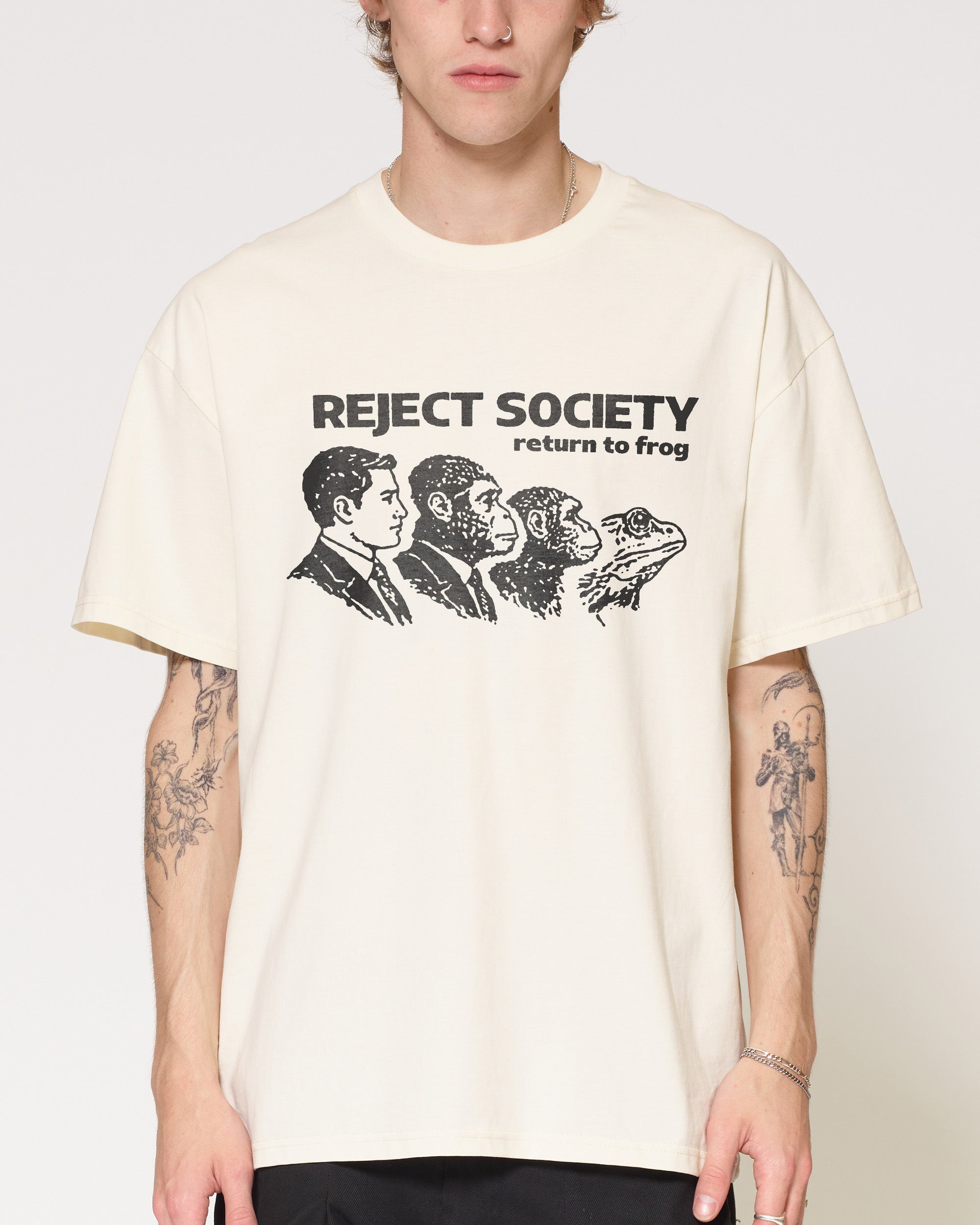 Reject Society Natural T-Shirt