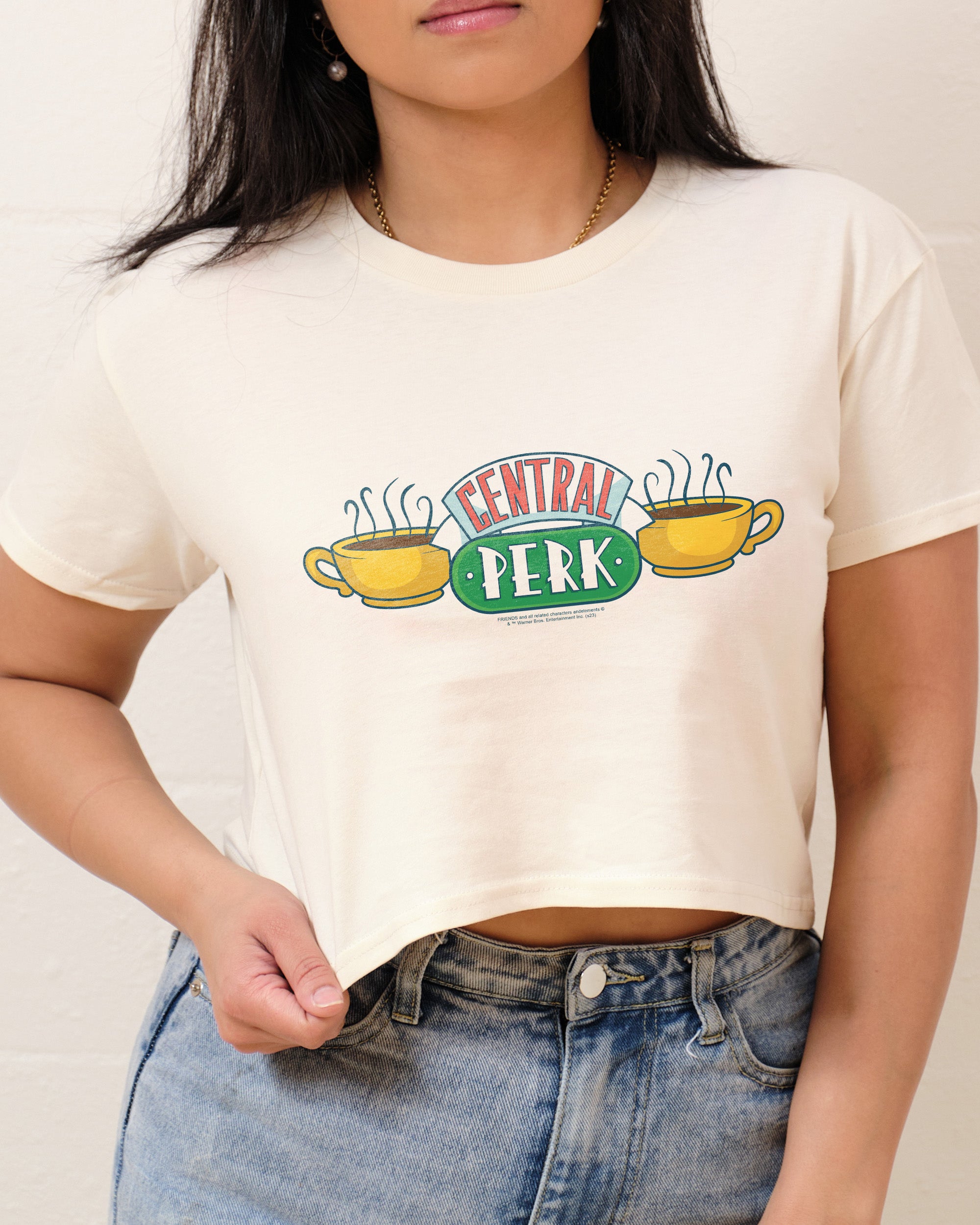 Central Perk Logo Crop Tee