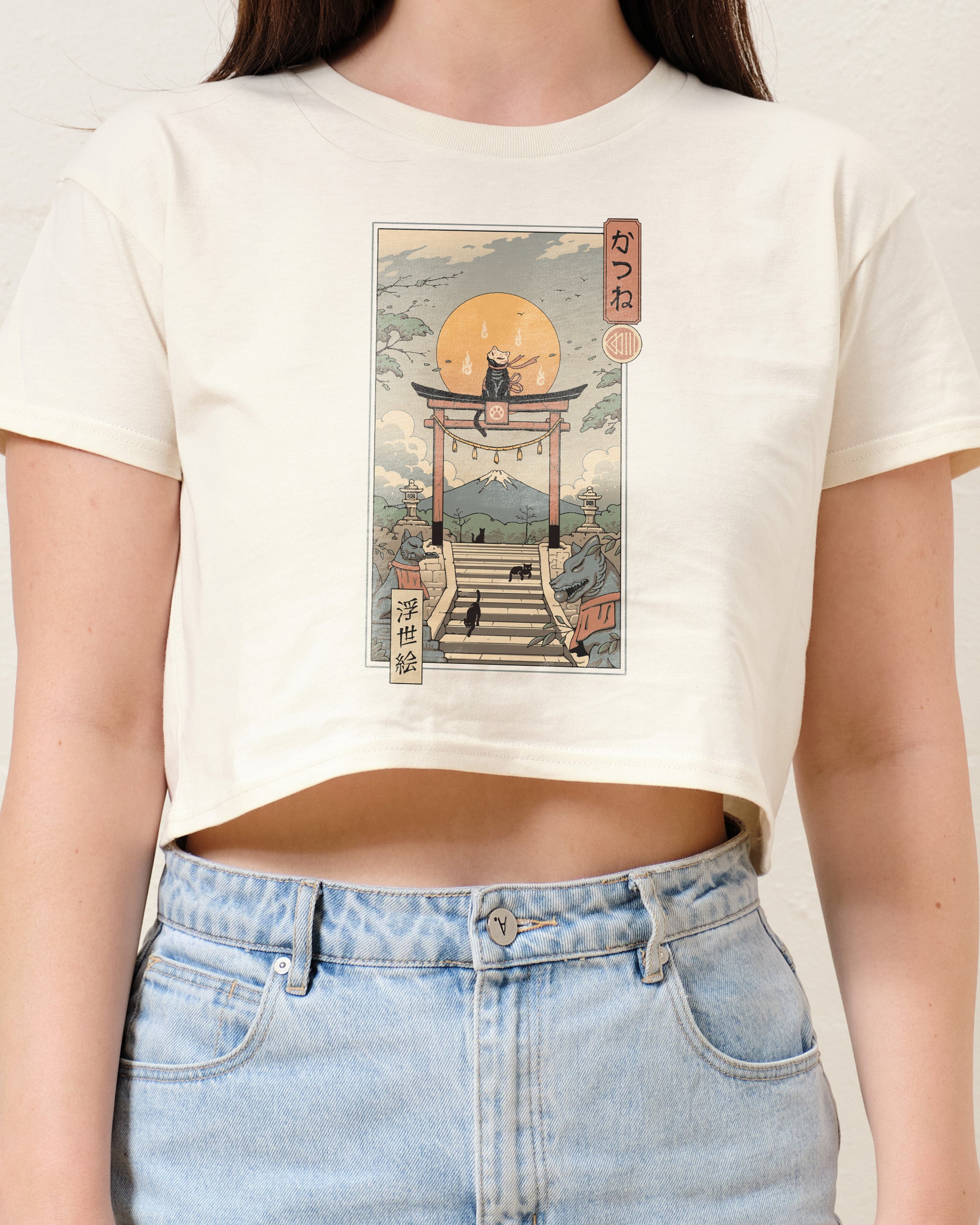 Catsune Inari Crop Tee