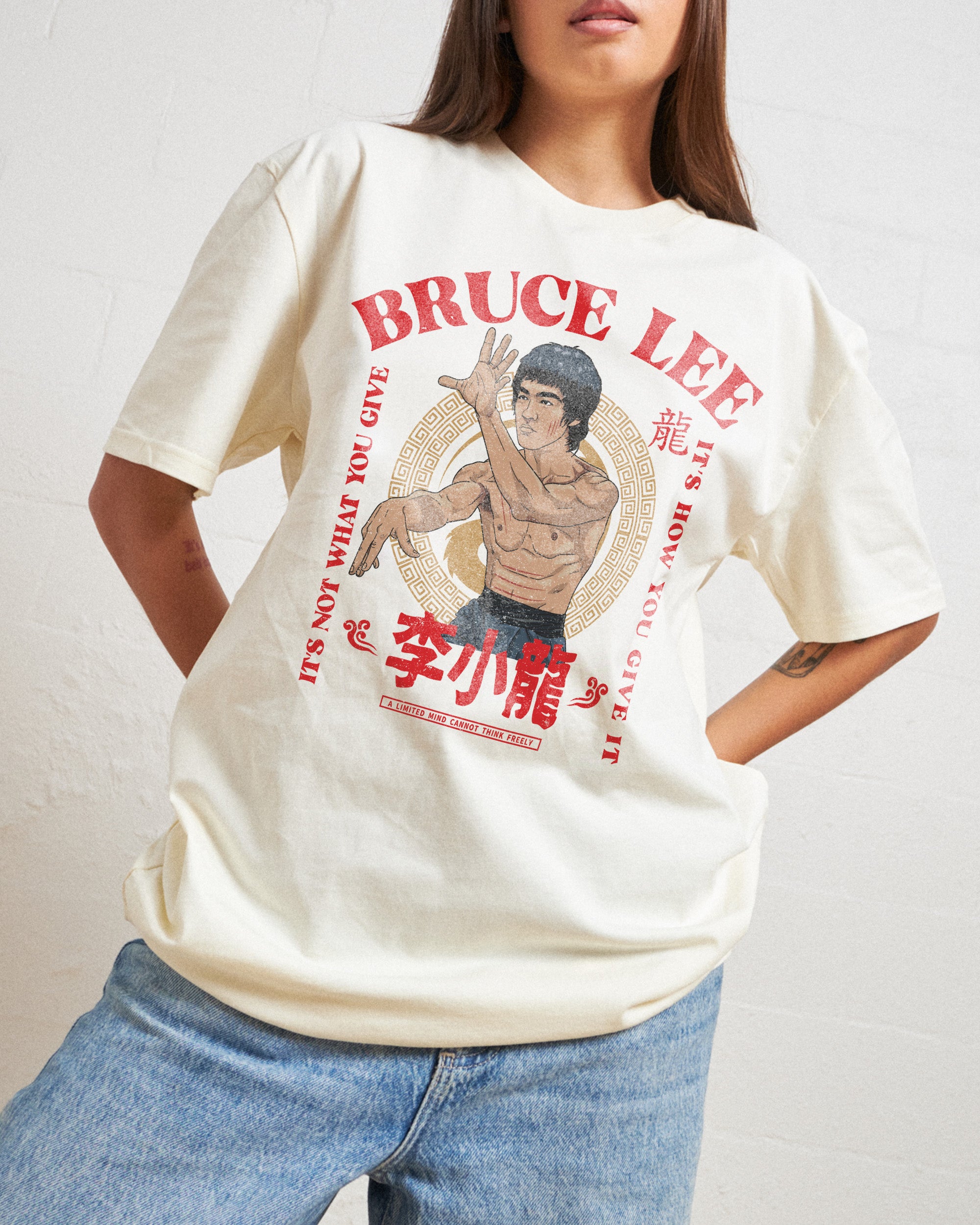 Bruce Lee It's Not What You Give T-Shirt Australia Online