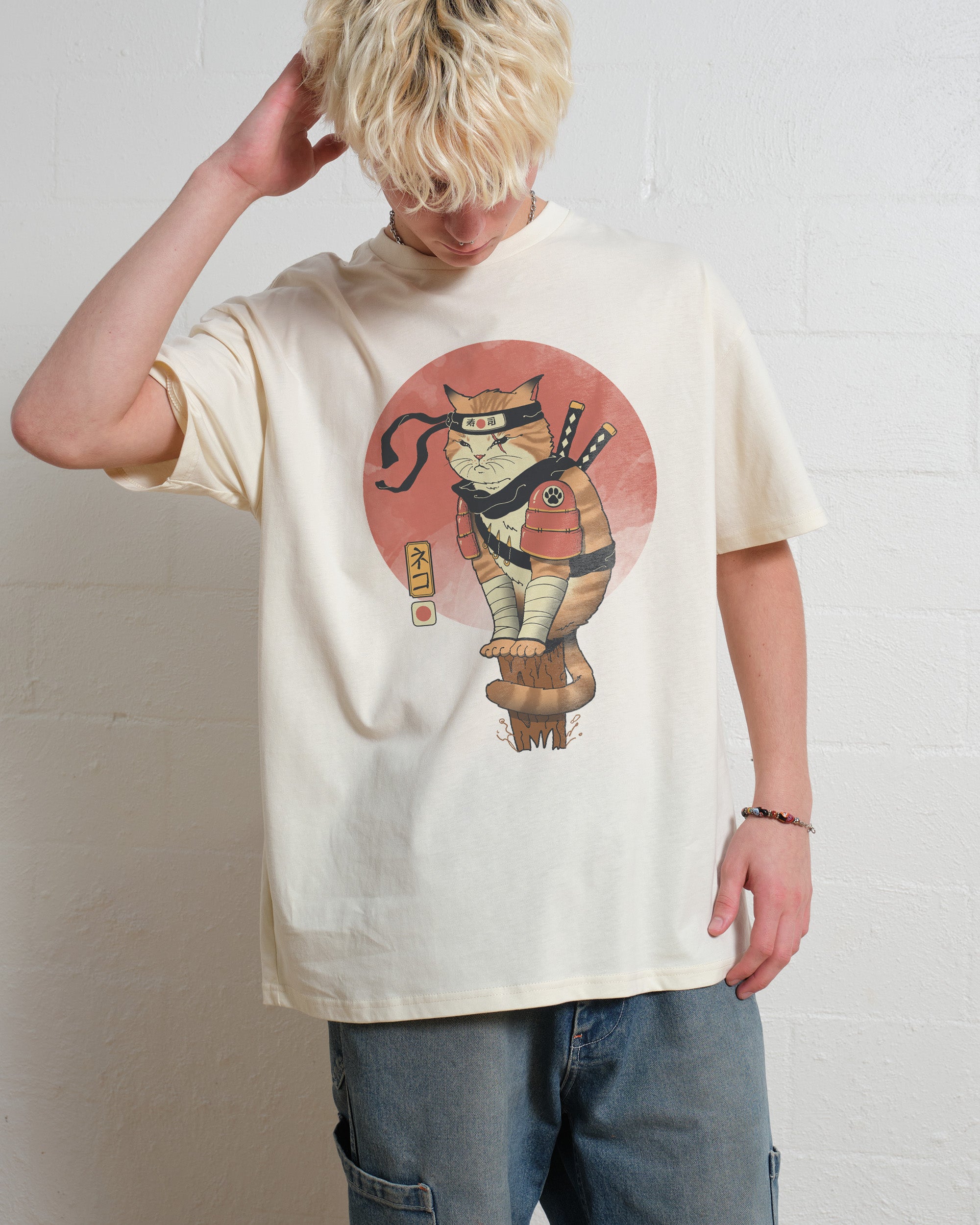 Shinobi Cat T-Shirt Australia Online