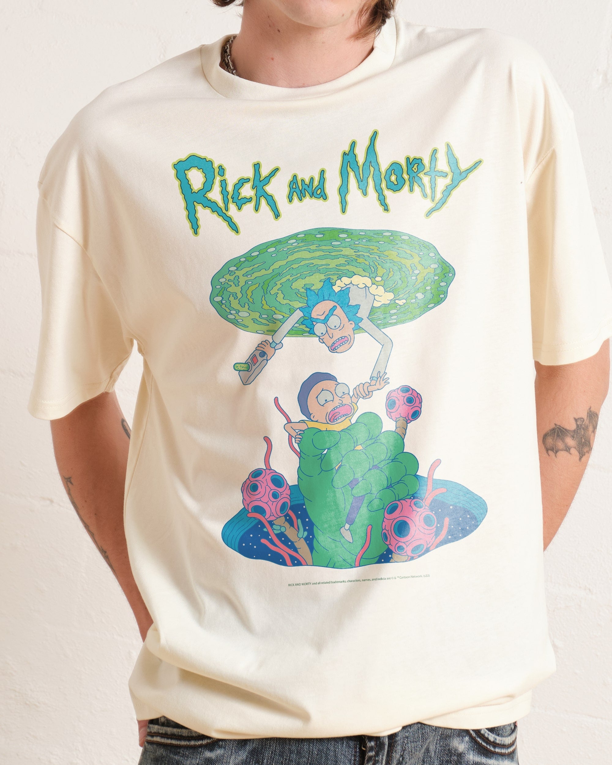 Rick and Morty Portal T-Shirt Australia Online