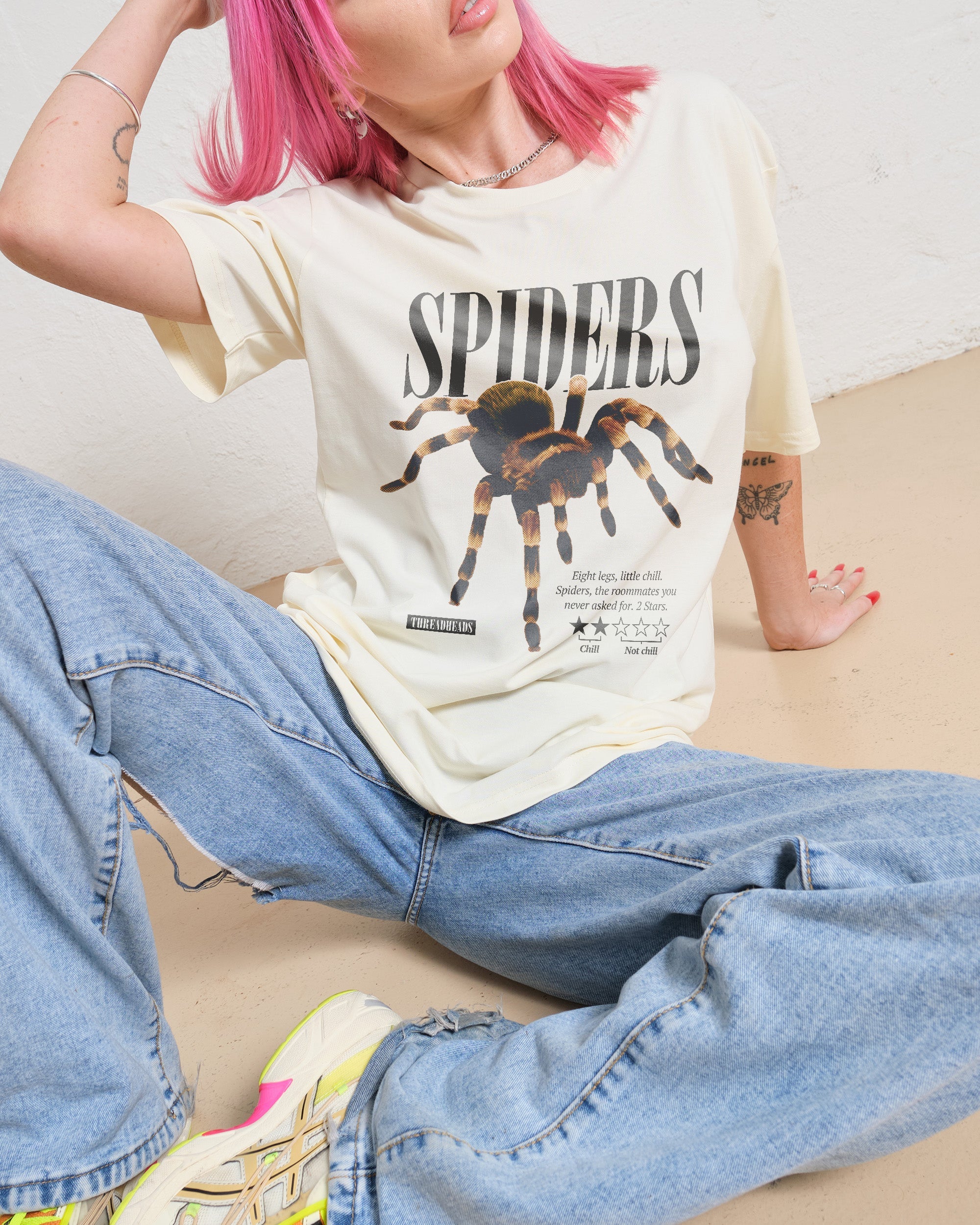 Spiders: A Review T-Shirt Australia Online