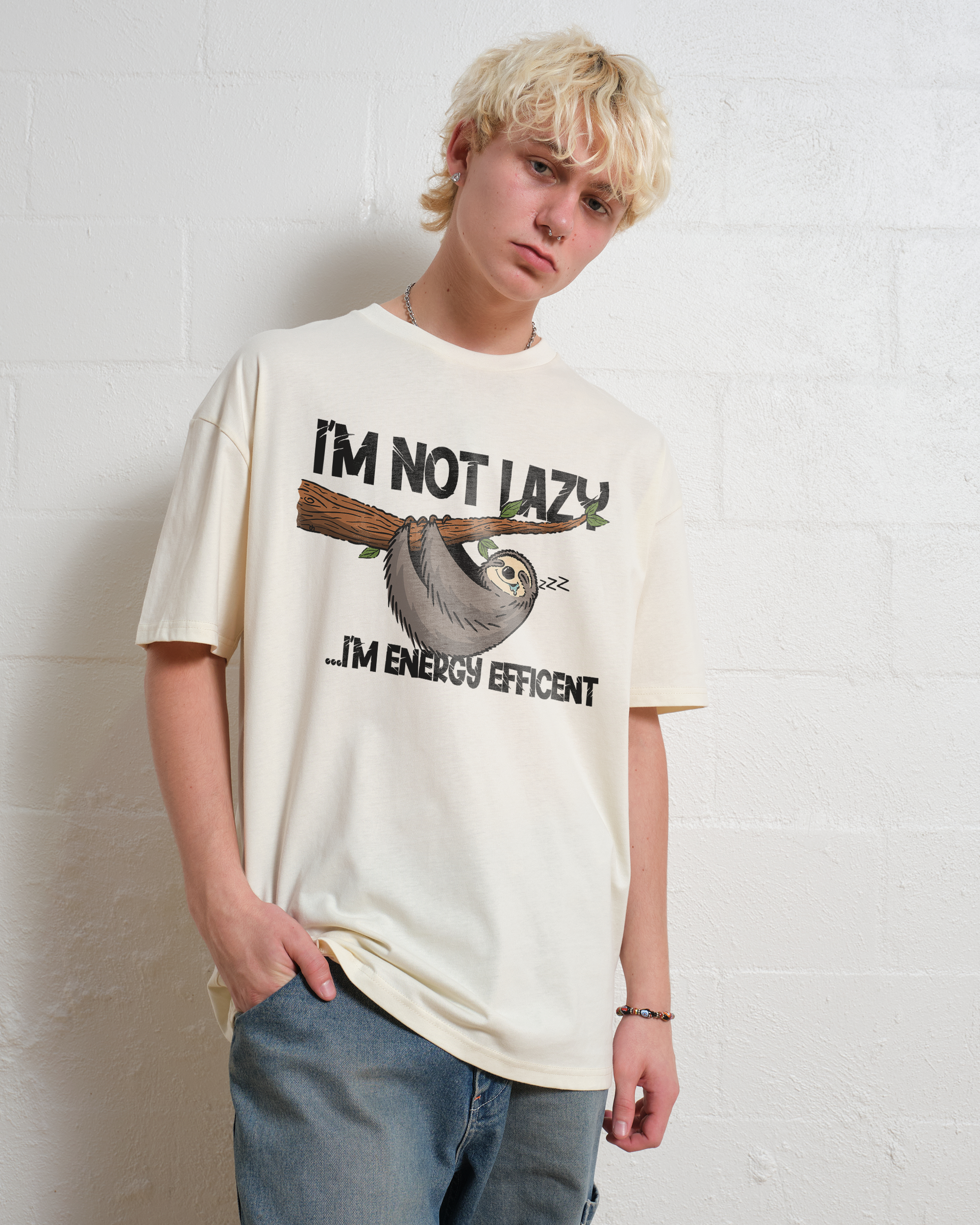 Energy Efficient Sloth T-Shirt Australia Online