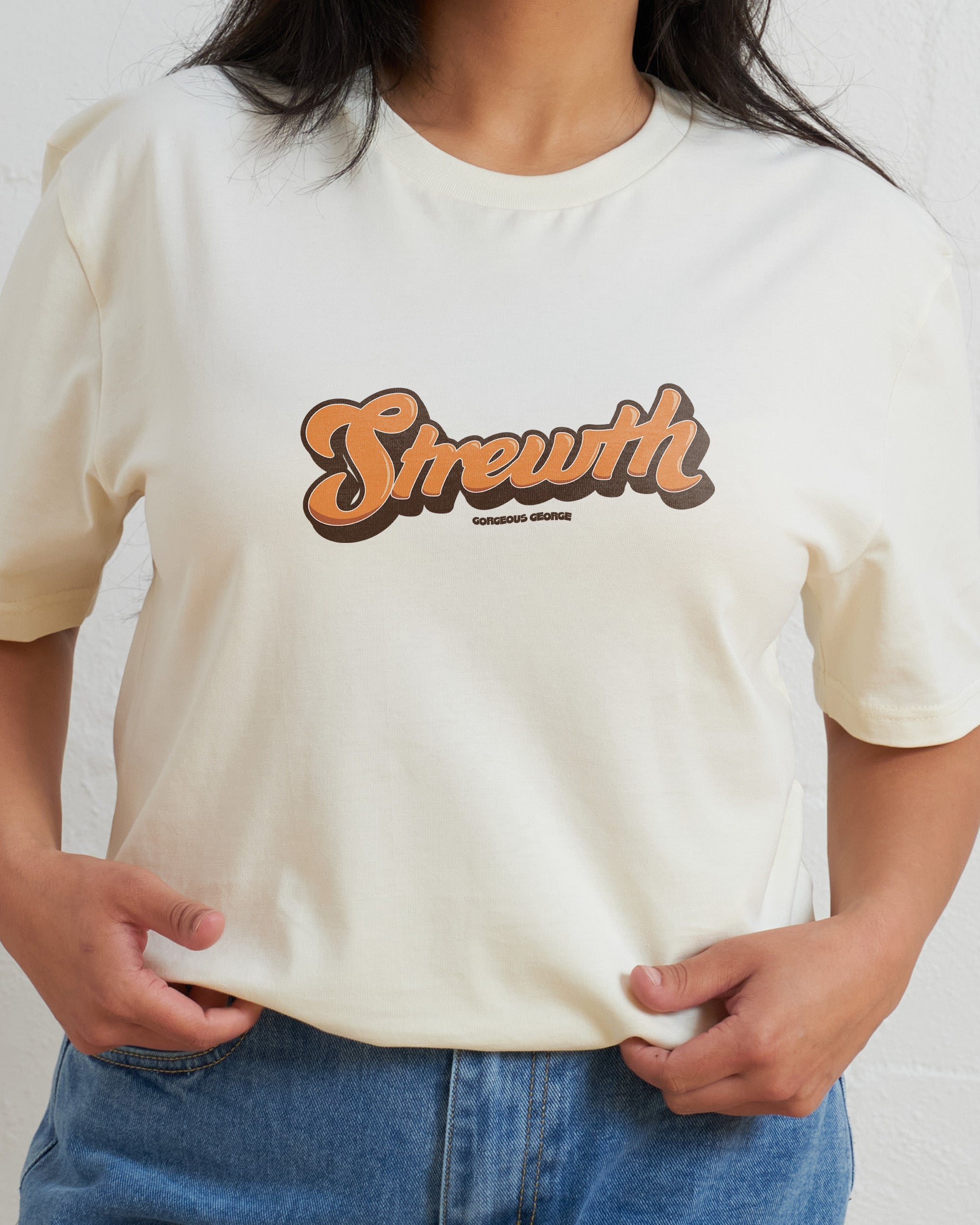 Strewth T-Shirt Australia Online Natural