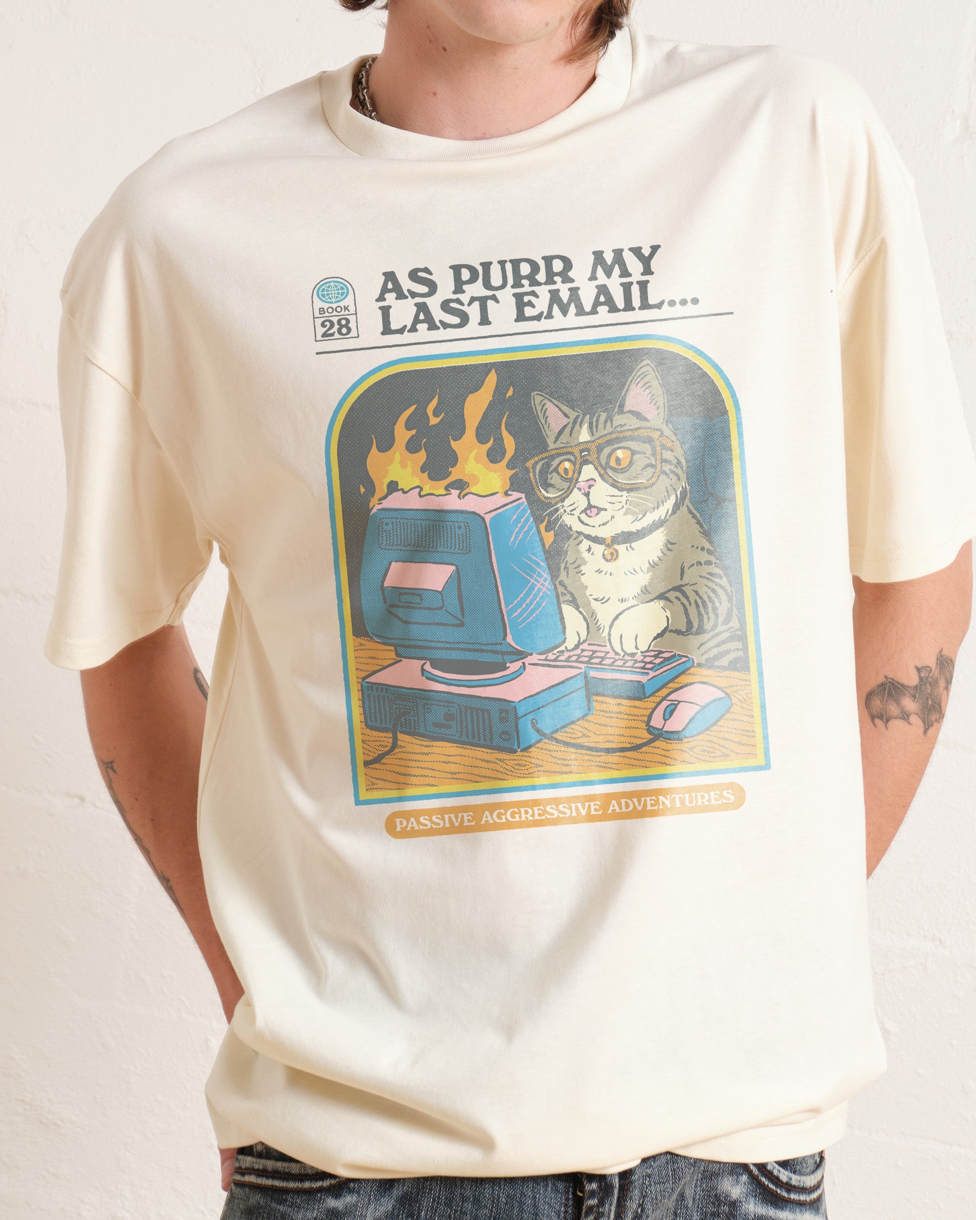 As Purr My Last Email T-Shirt #gender_men's