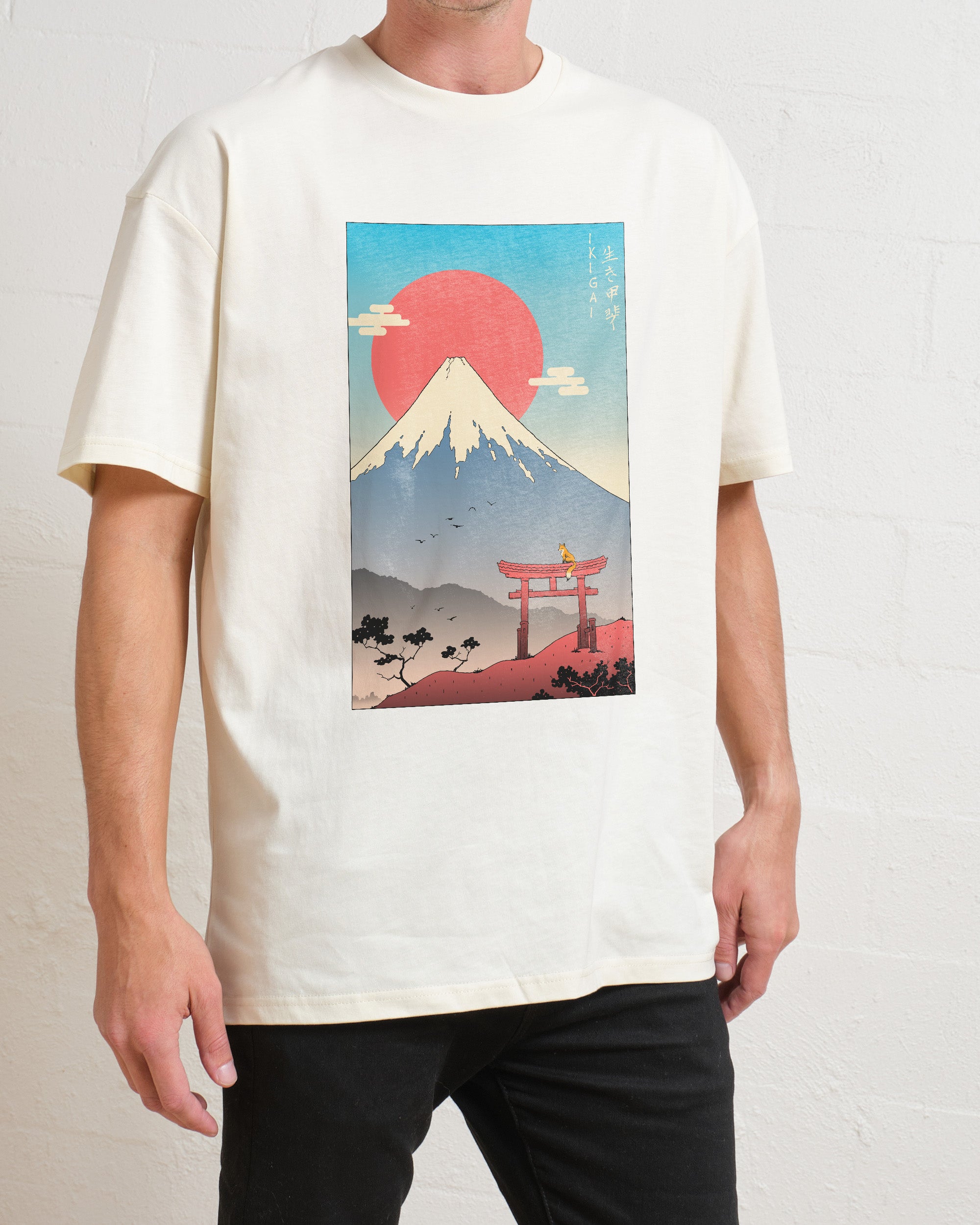Ikigai in Mt Fuji T-Shirt Australia Online