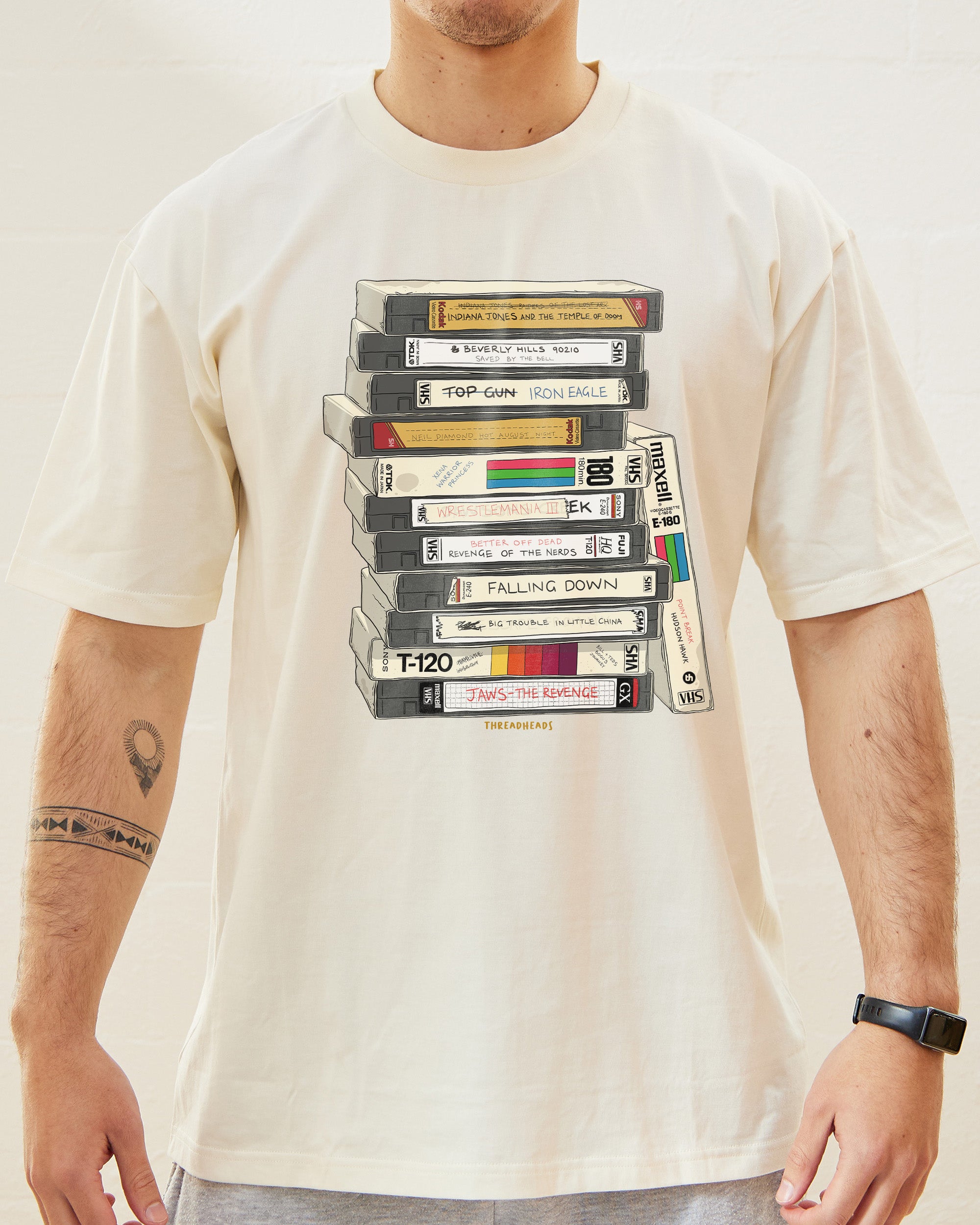 VHS Tapes T-Shirt Australia Online