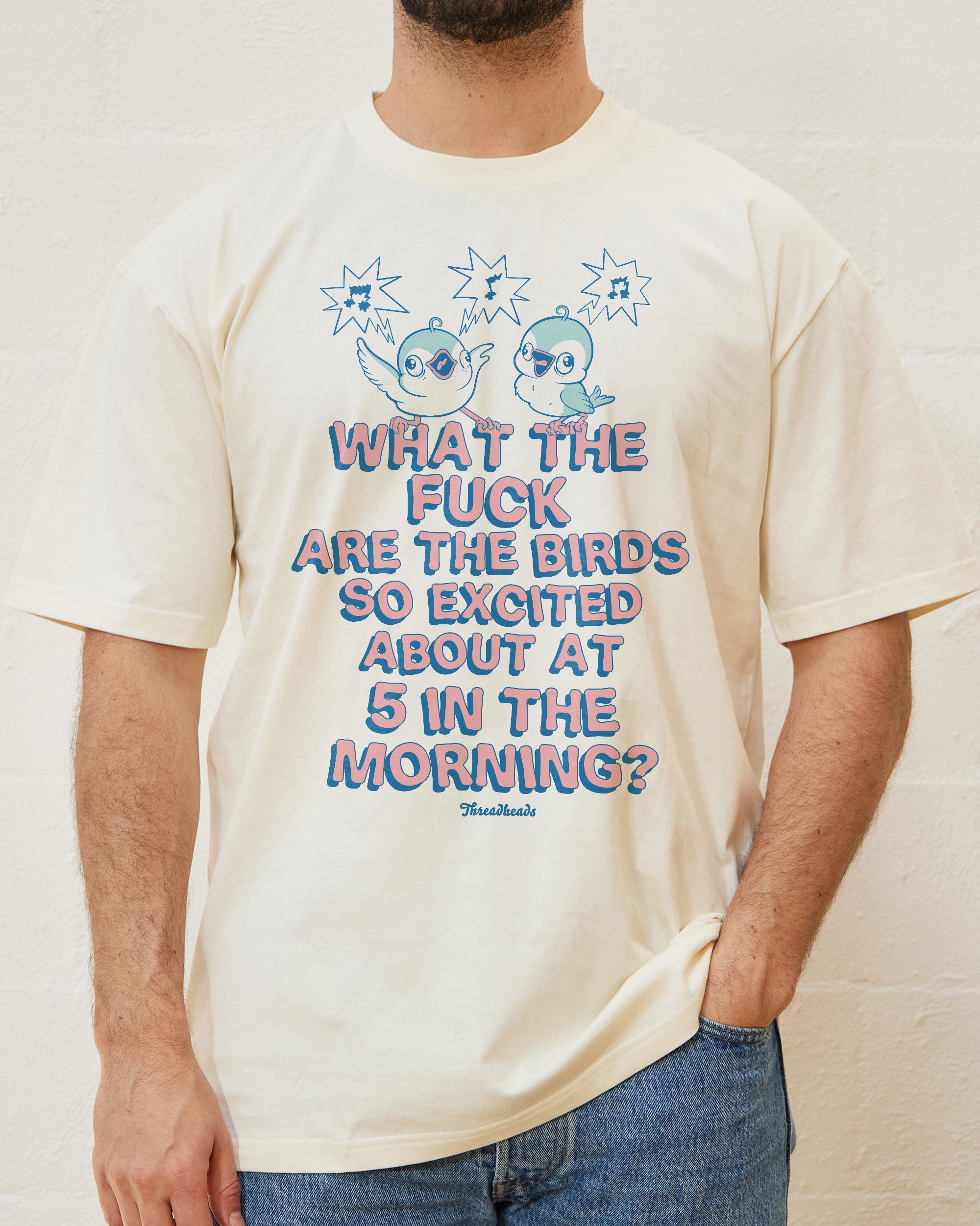 Excited Birds T-Shirt Australia Online