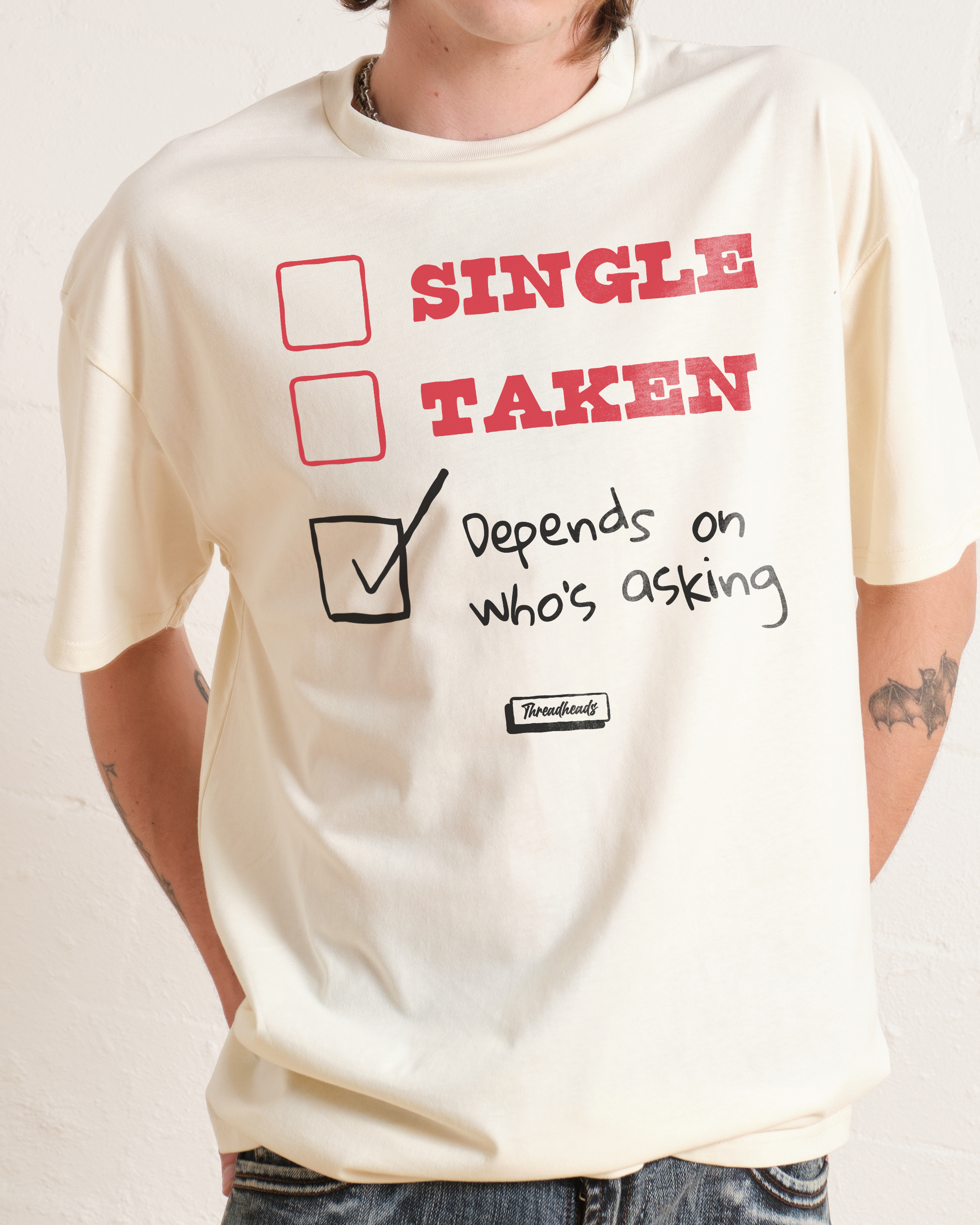 Depends on Who's Asking T-Shirt Australia Online
