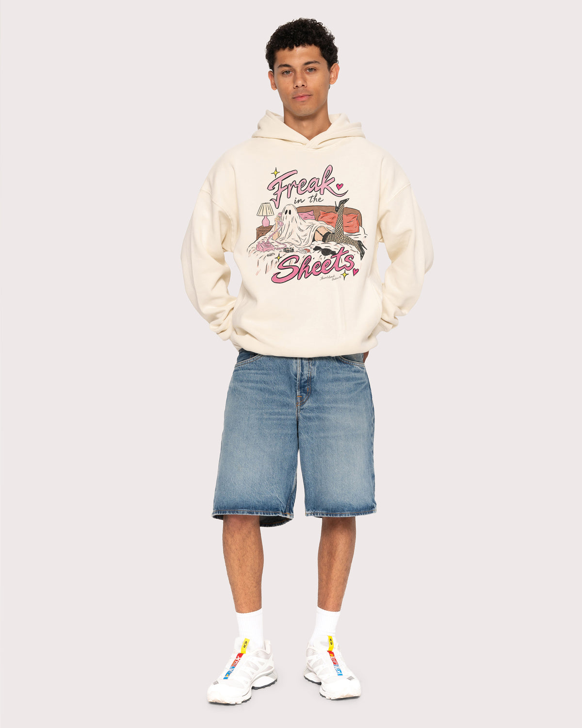 Freak in the Sheets Ghost Natural Hoodie