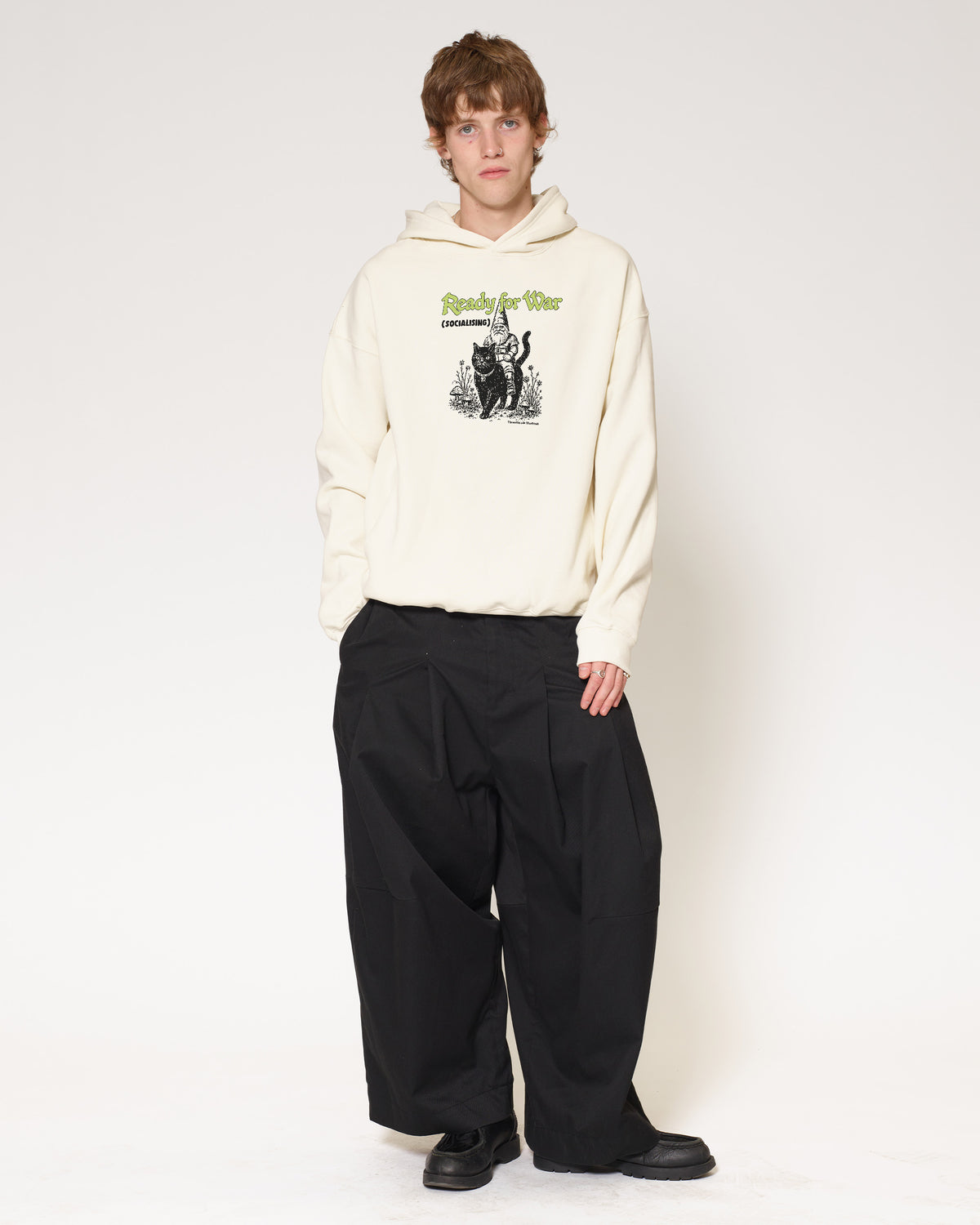 Ready for war Natural Hoodie