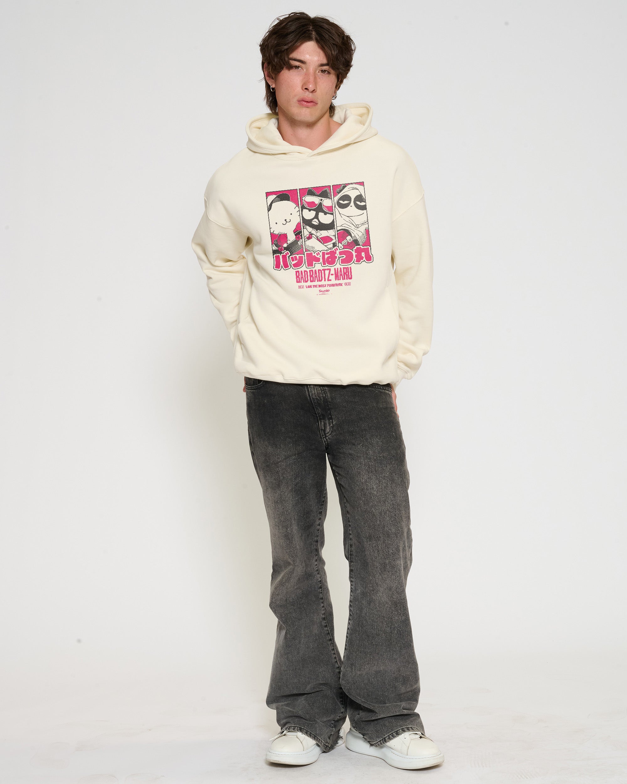 Bad Badtz-Maru Skate Hoodie Official Hello Kitty and Friends collab Threadheads