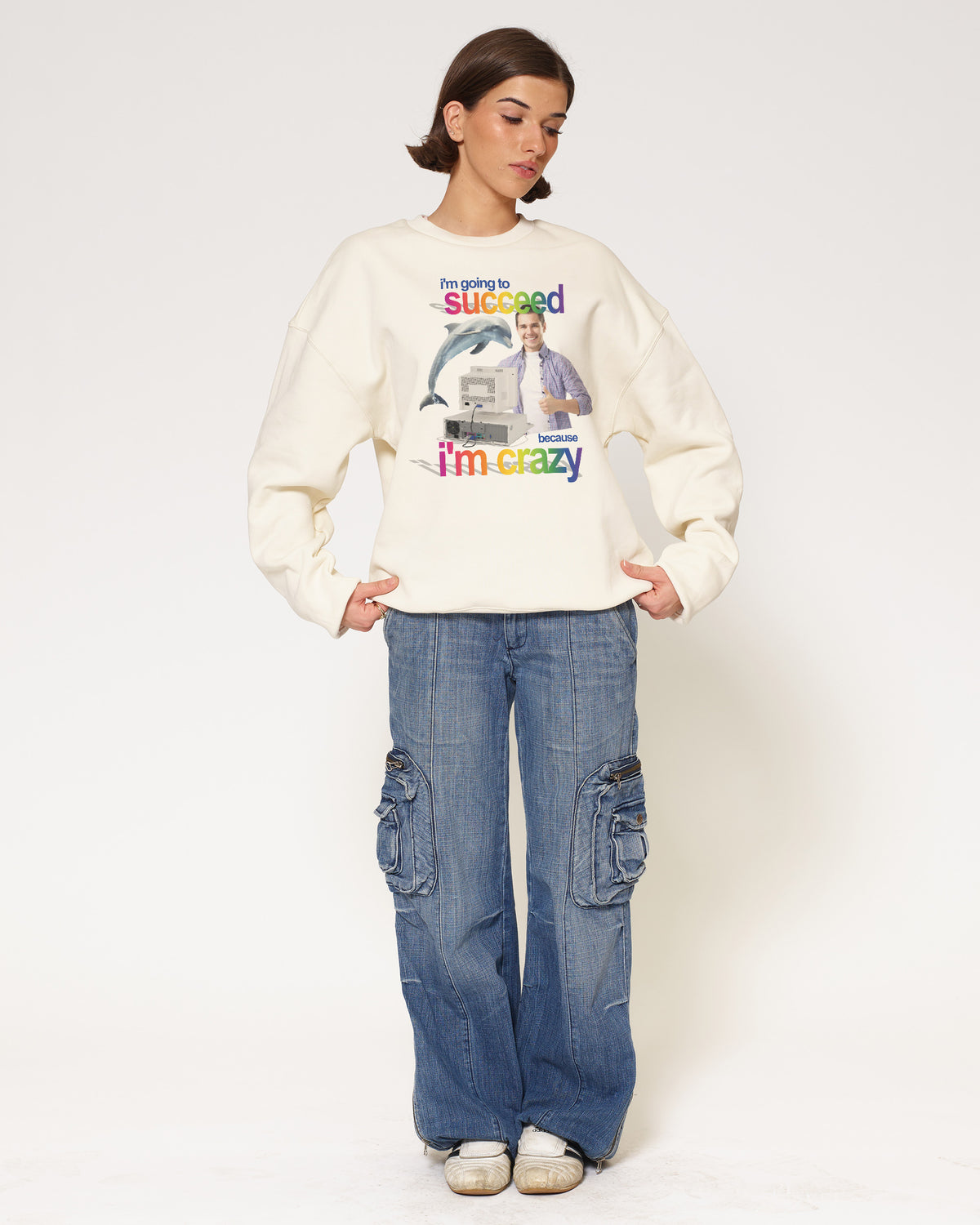 I’m going to succeed Natural Sweatshirt
