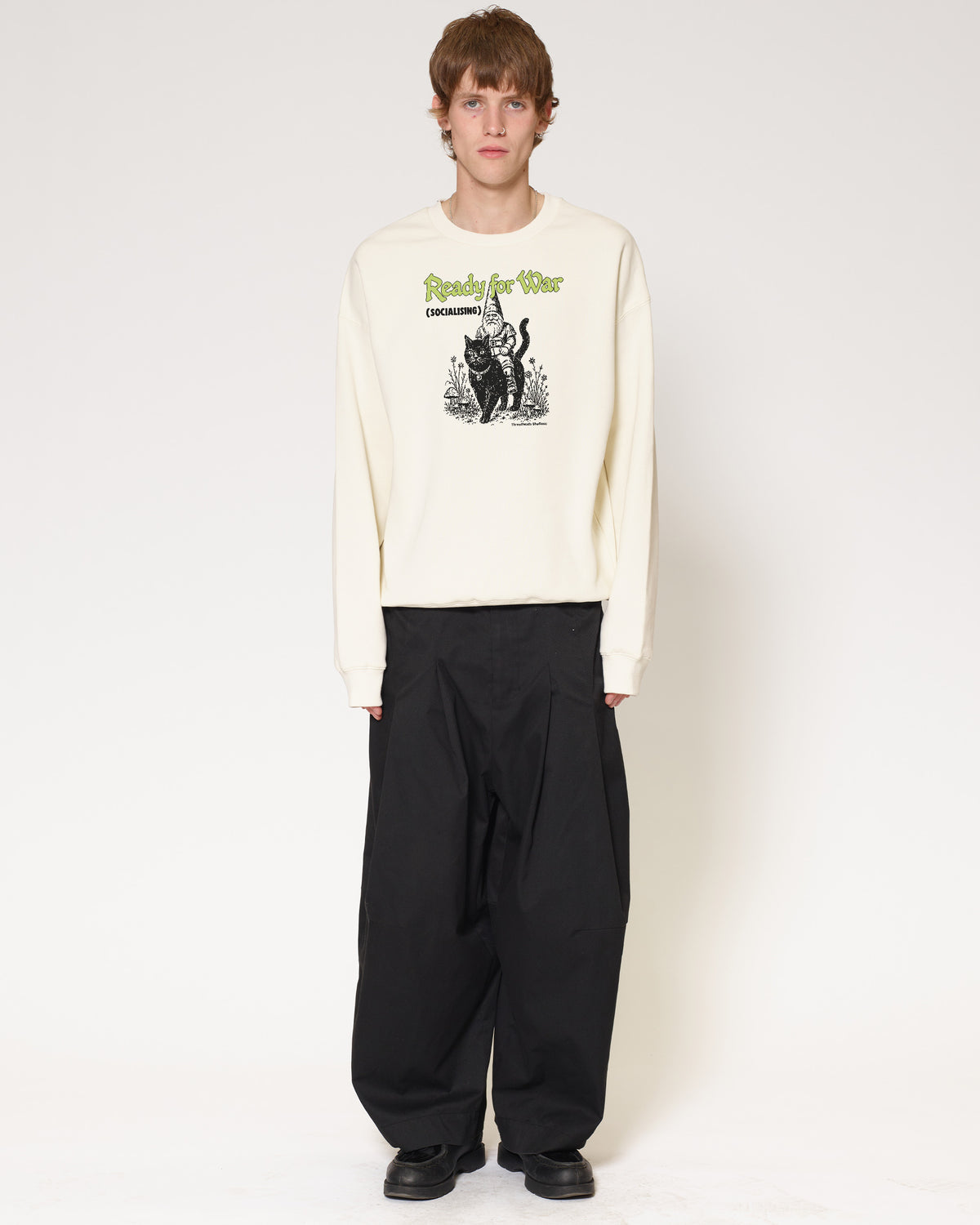 Ready for war Natural Sweatshirt