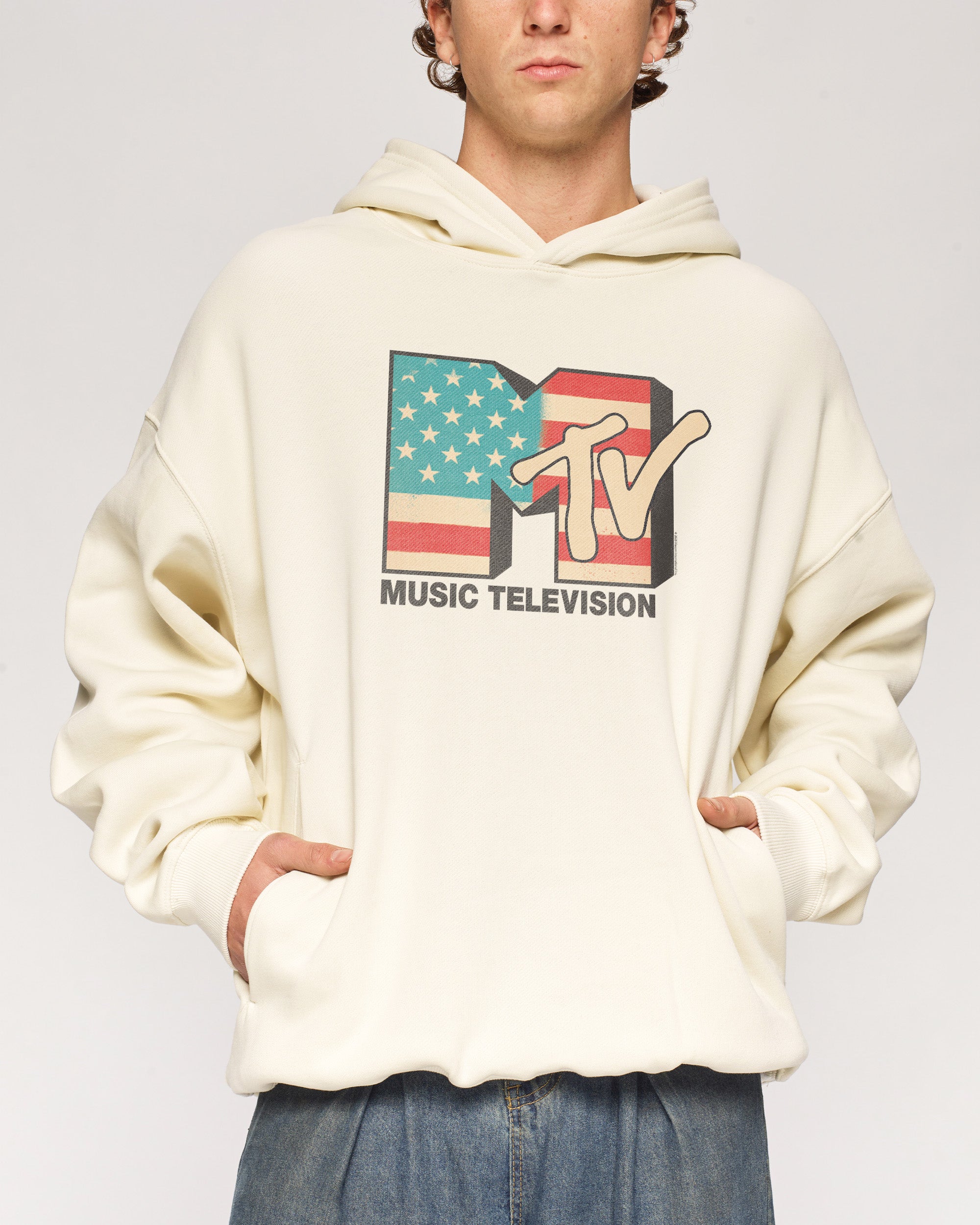 USA MTV Logo Hoodie | Official MTV collab
