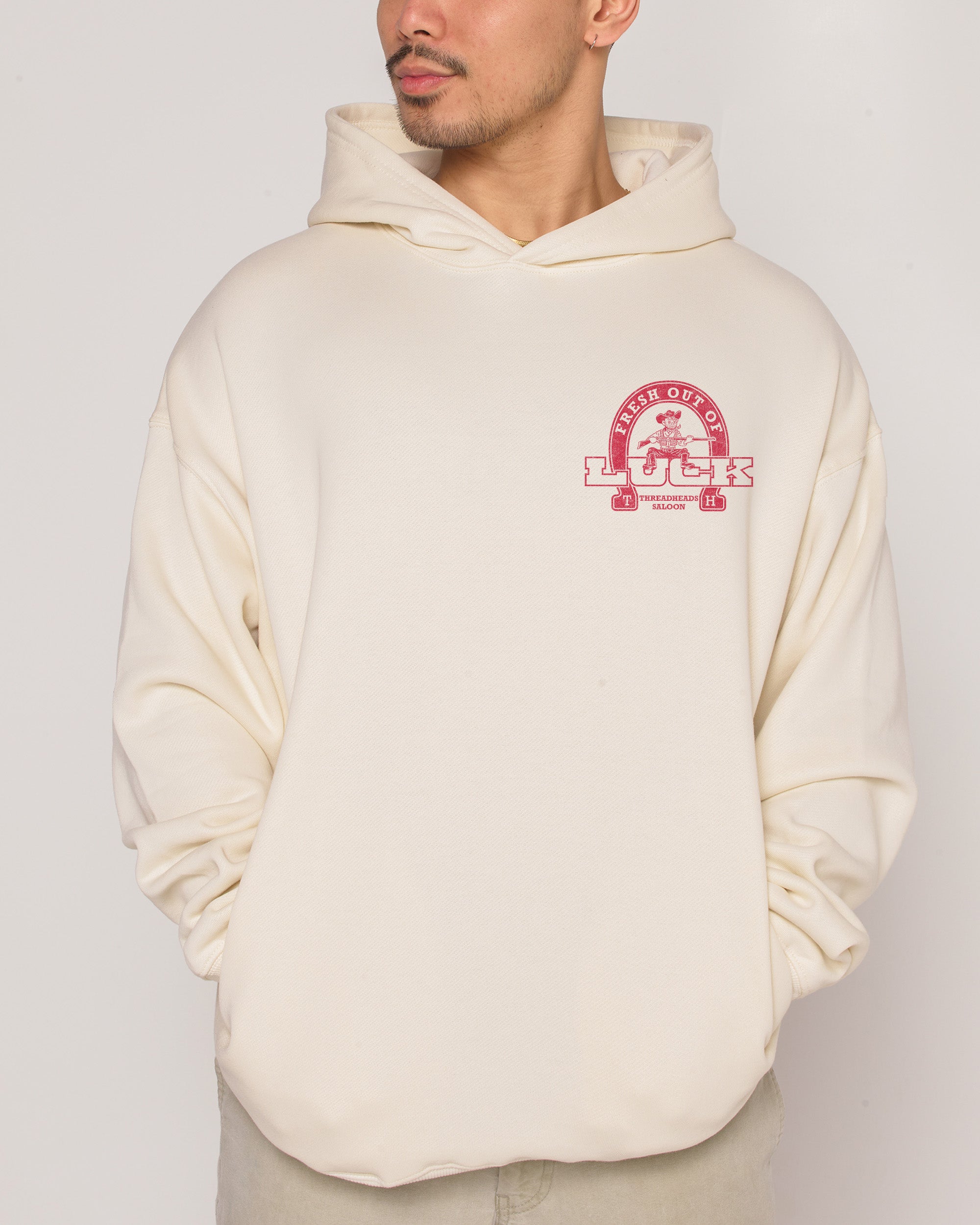 Fresh Out of Luck Natural Hoodie