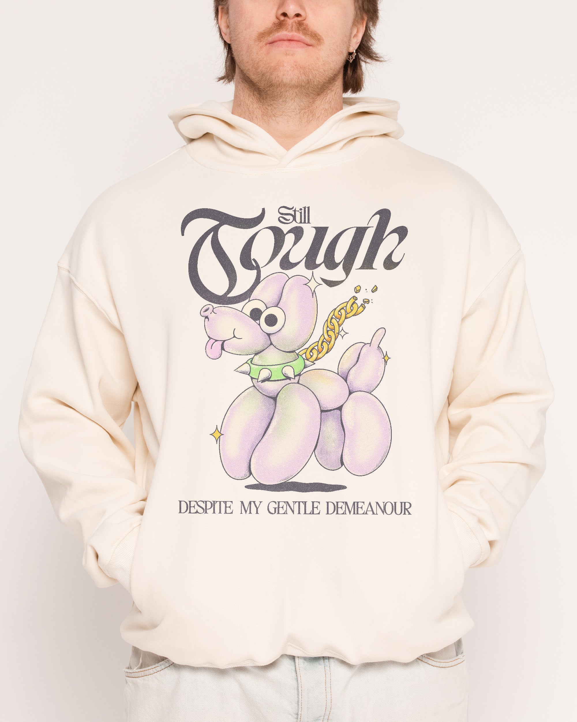 Still Tough Natural Hoodie