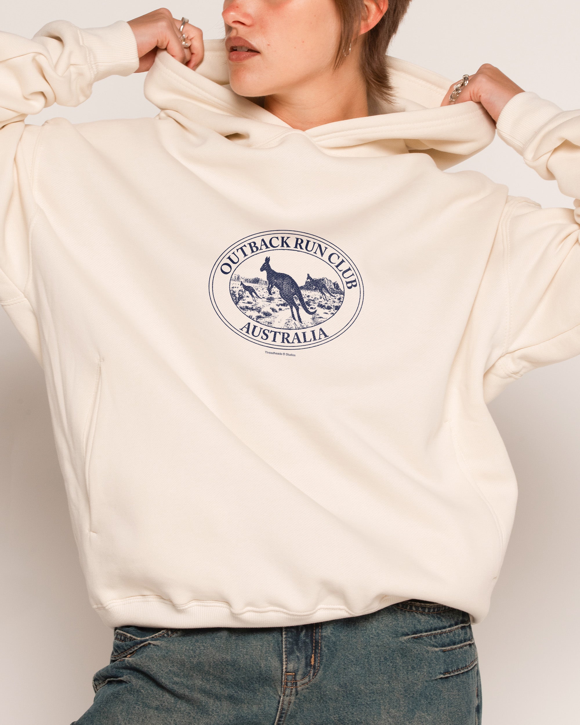 Kangaroo Outback Run Club Hoodie