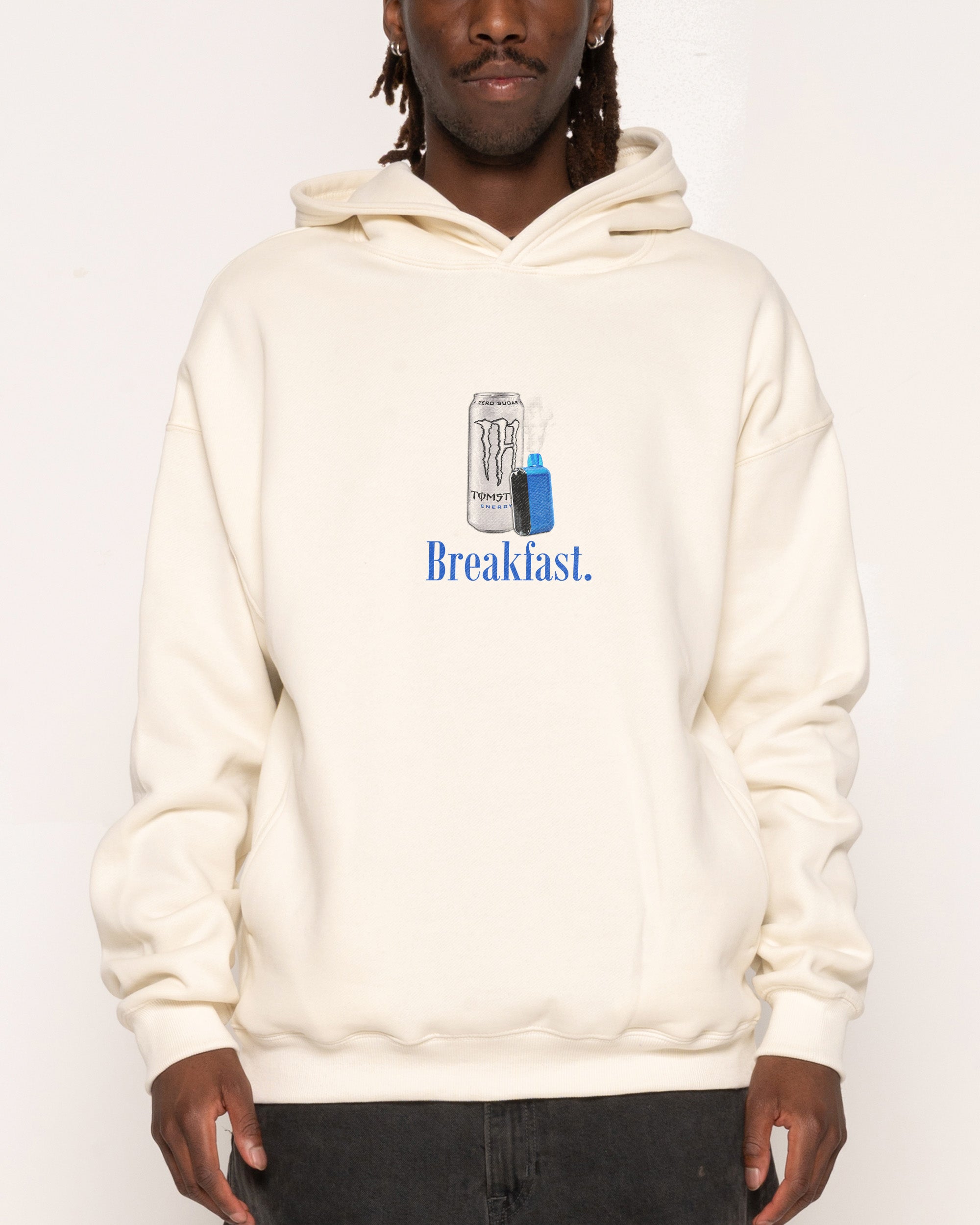 Mad Dog Breakfast Natural Hoodie