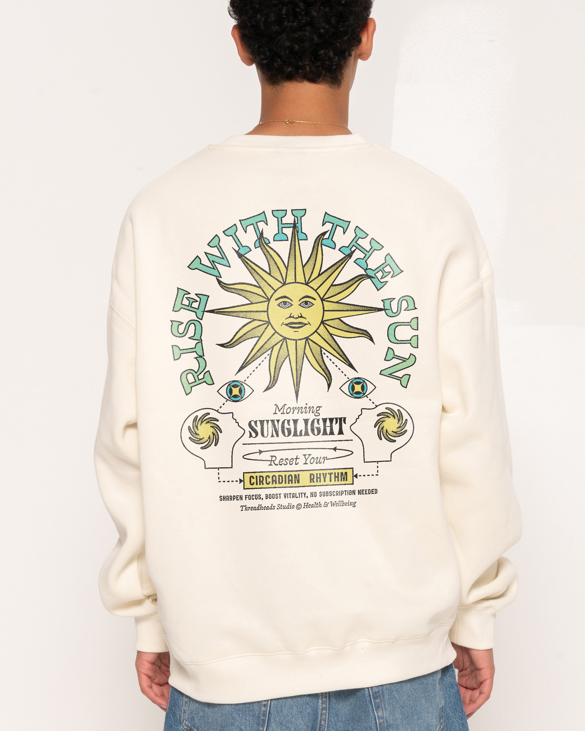 Rise With The Sun Natural Sweatshirt