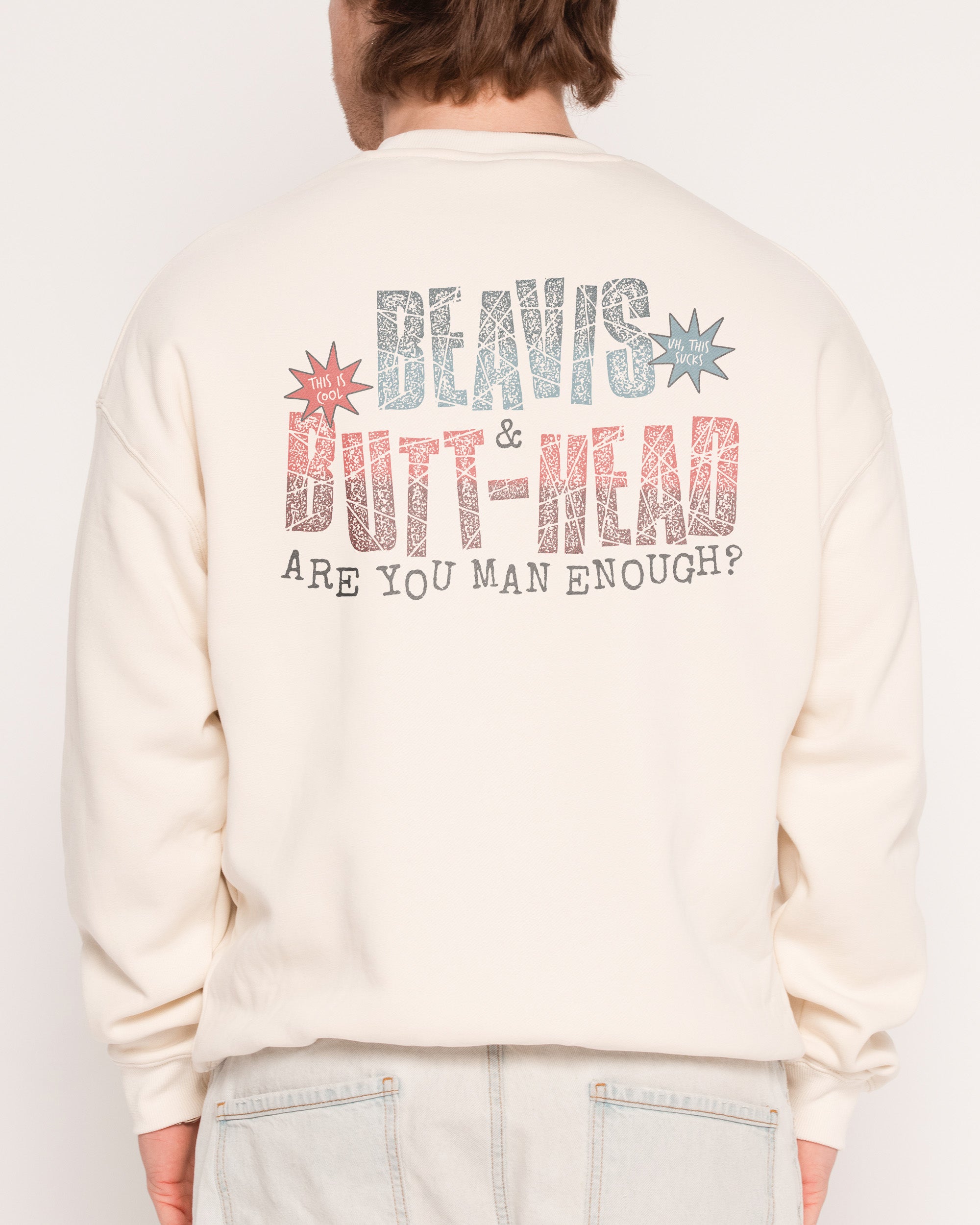 Backyard Wrestling Natural Sweatshirt