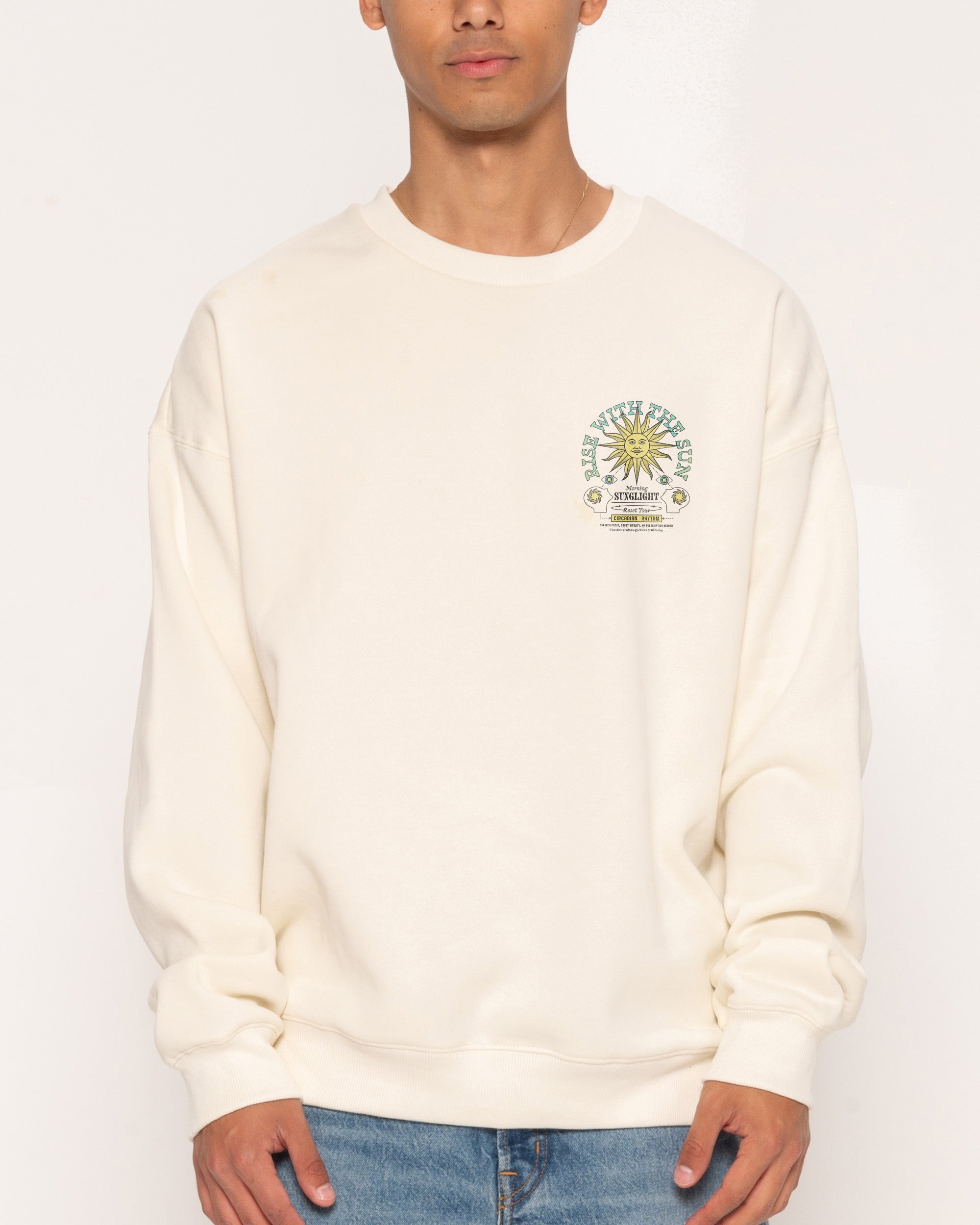 Rise With The Sun Natural Sweatshirt