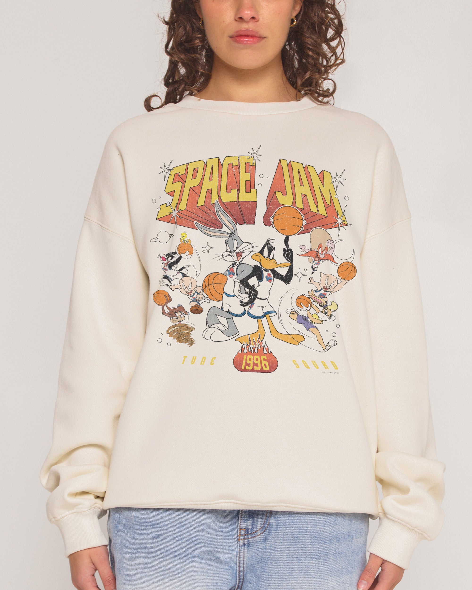 Tune Squad 1996 Natural Sweatshirt