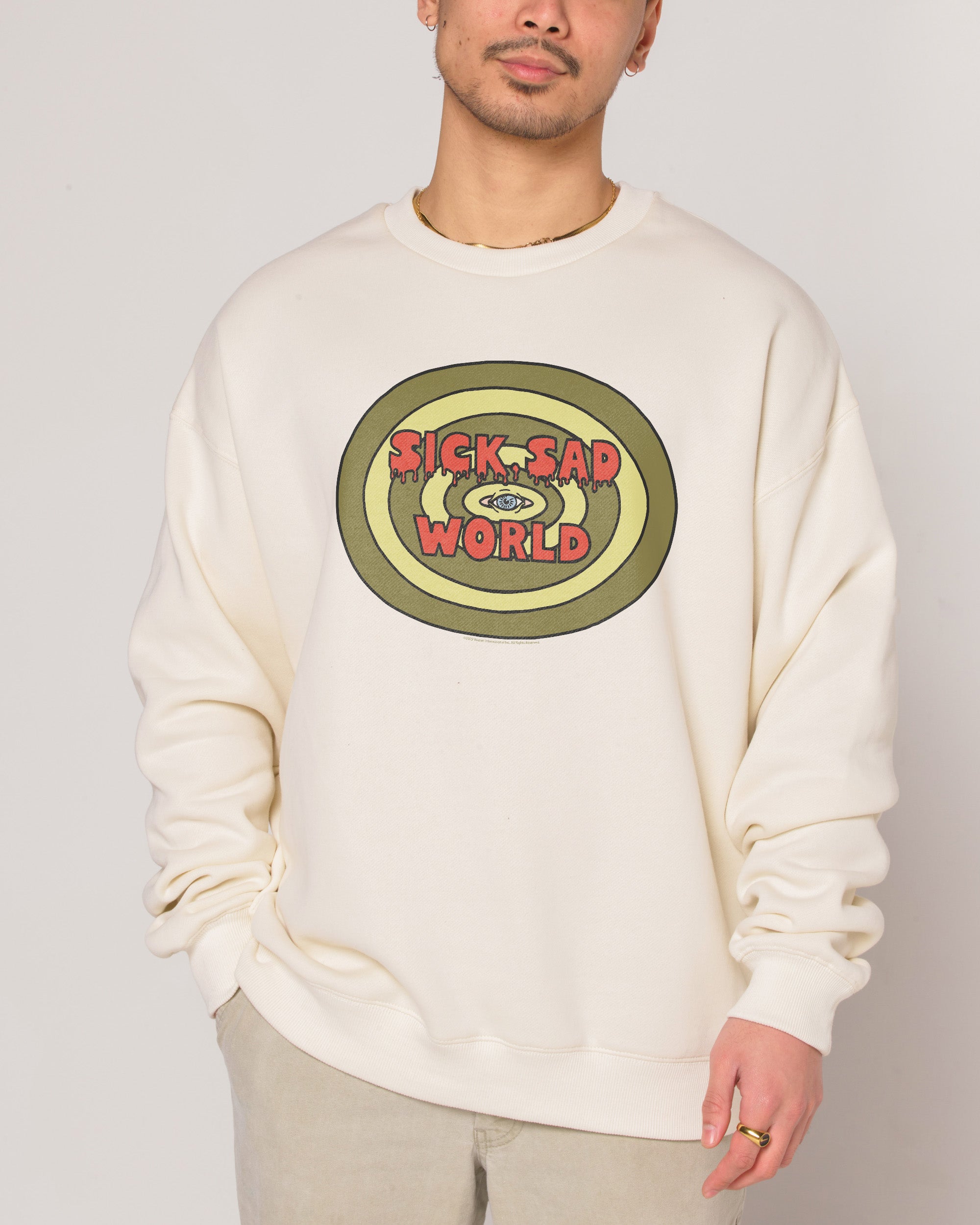 Sick Sad World Natural Sweatshirt