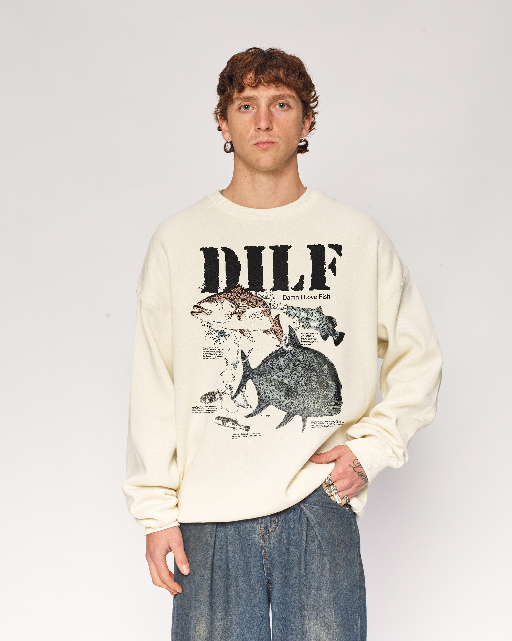 Damn I Love Fish Sweatshirt
