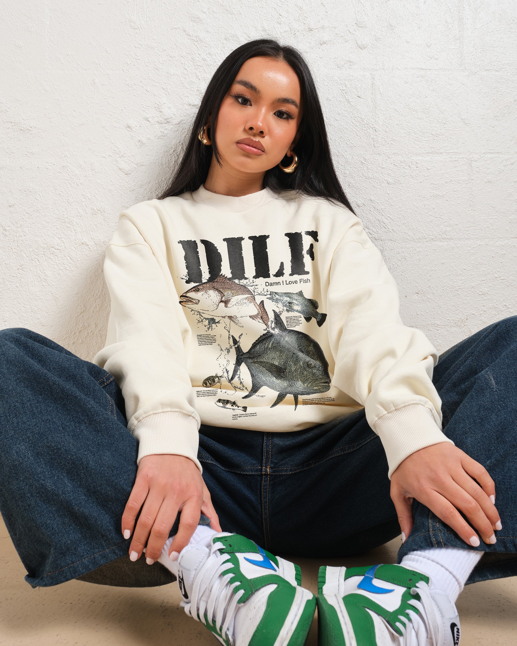 Damn I Love Fish Sweatshirt