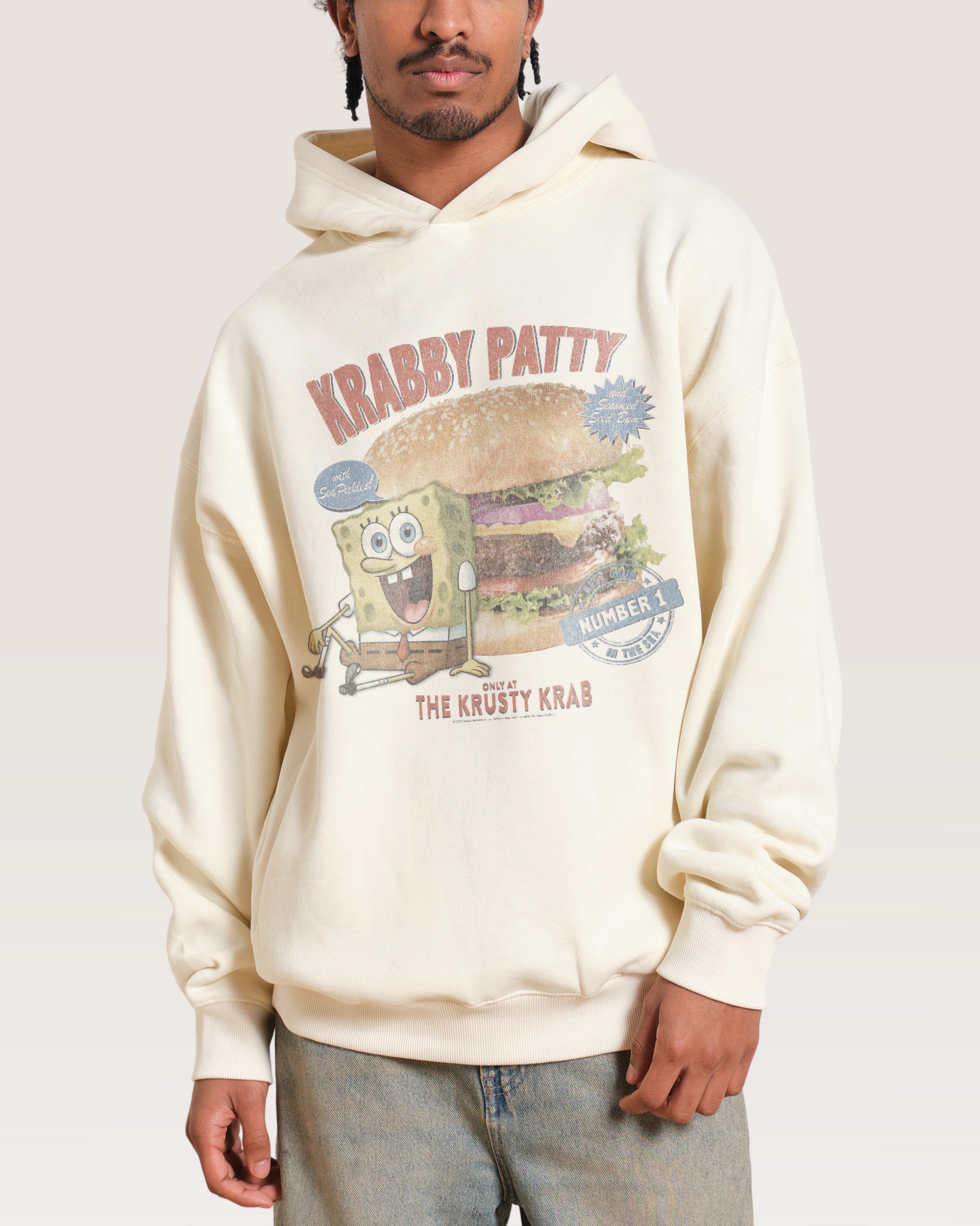 The Krabby Patty Natural Hoodie