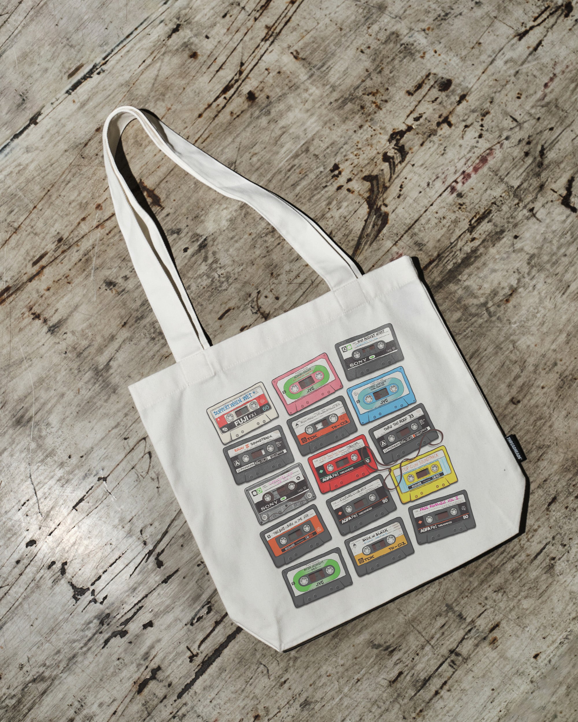 Cassette Tapes Tote Bag Australia Online
