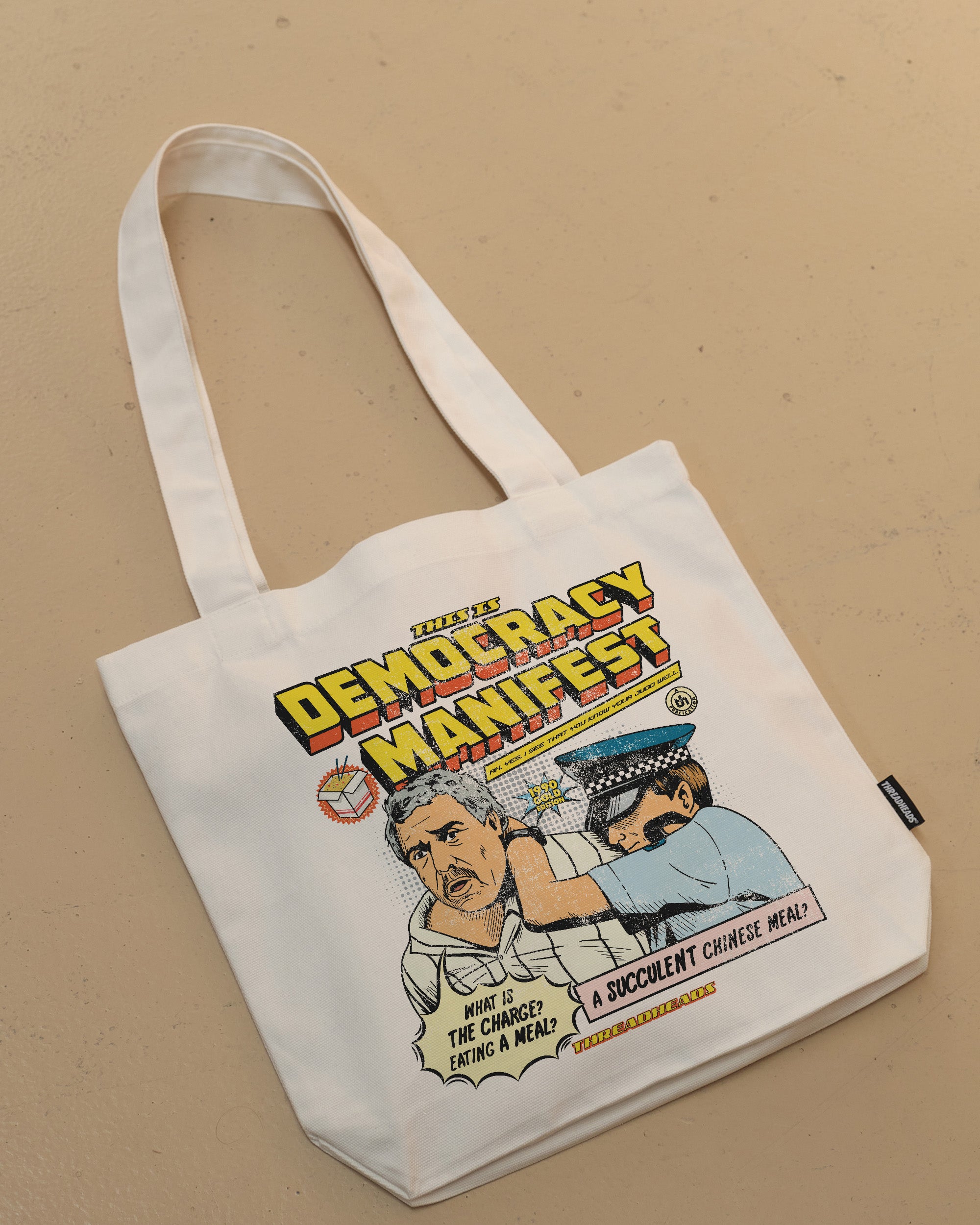 This is Democracy Manifest Tote Bag Australia Online