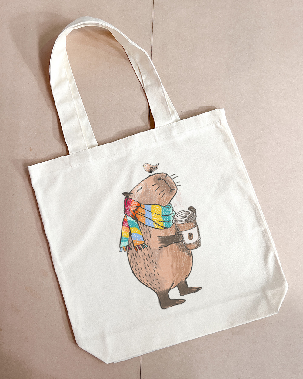 Coffeebara Tote Bag Australia Online #colour_natural