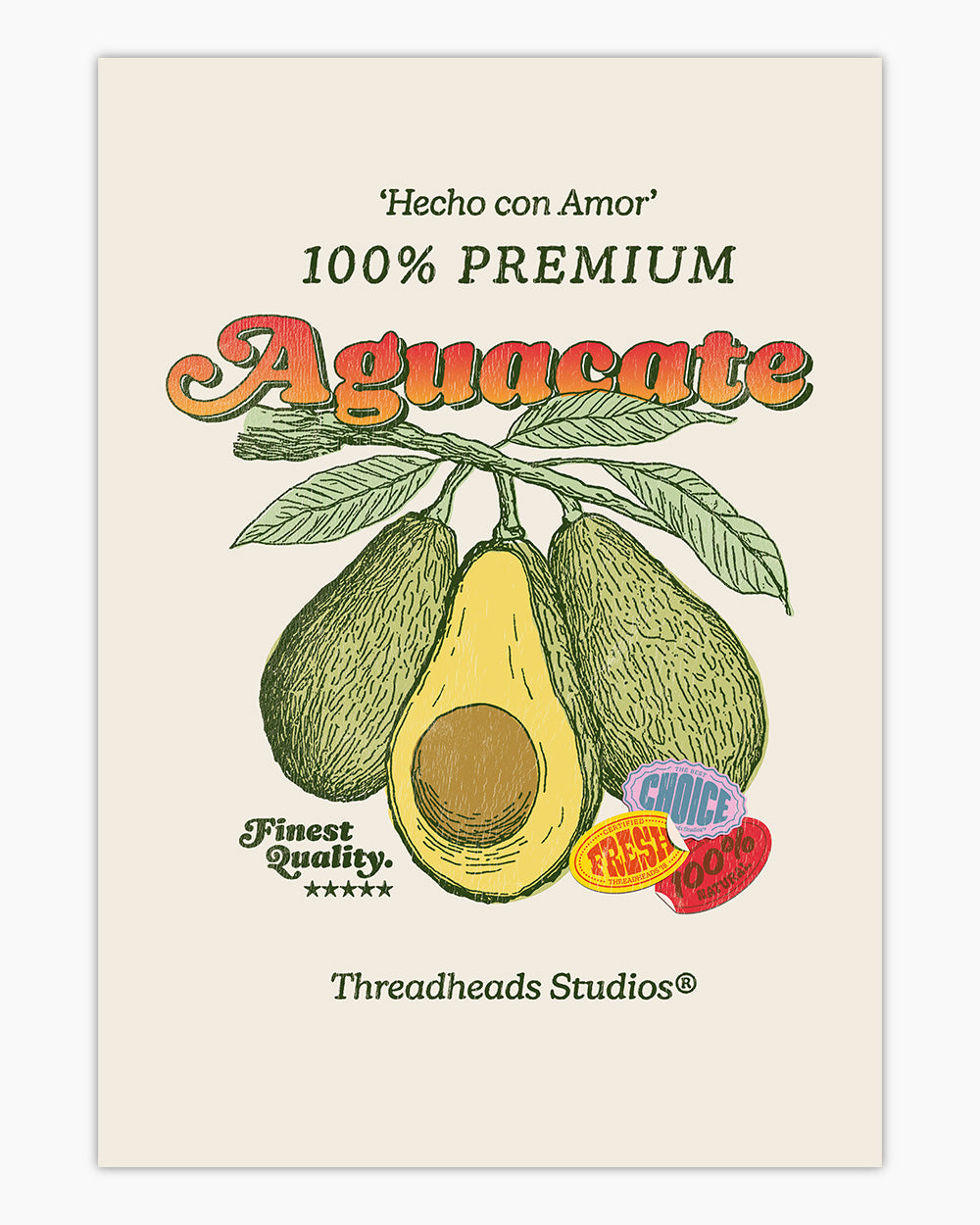 Aguacate Art Print