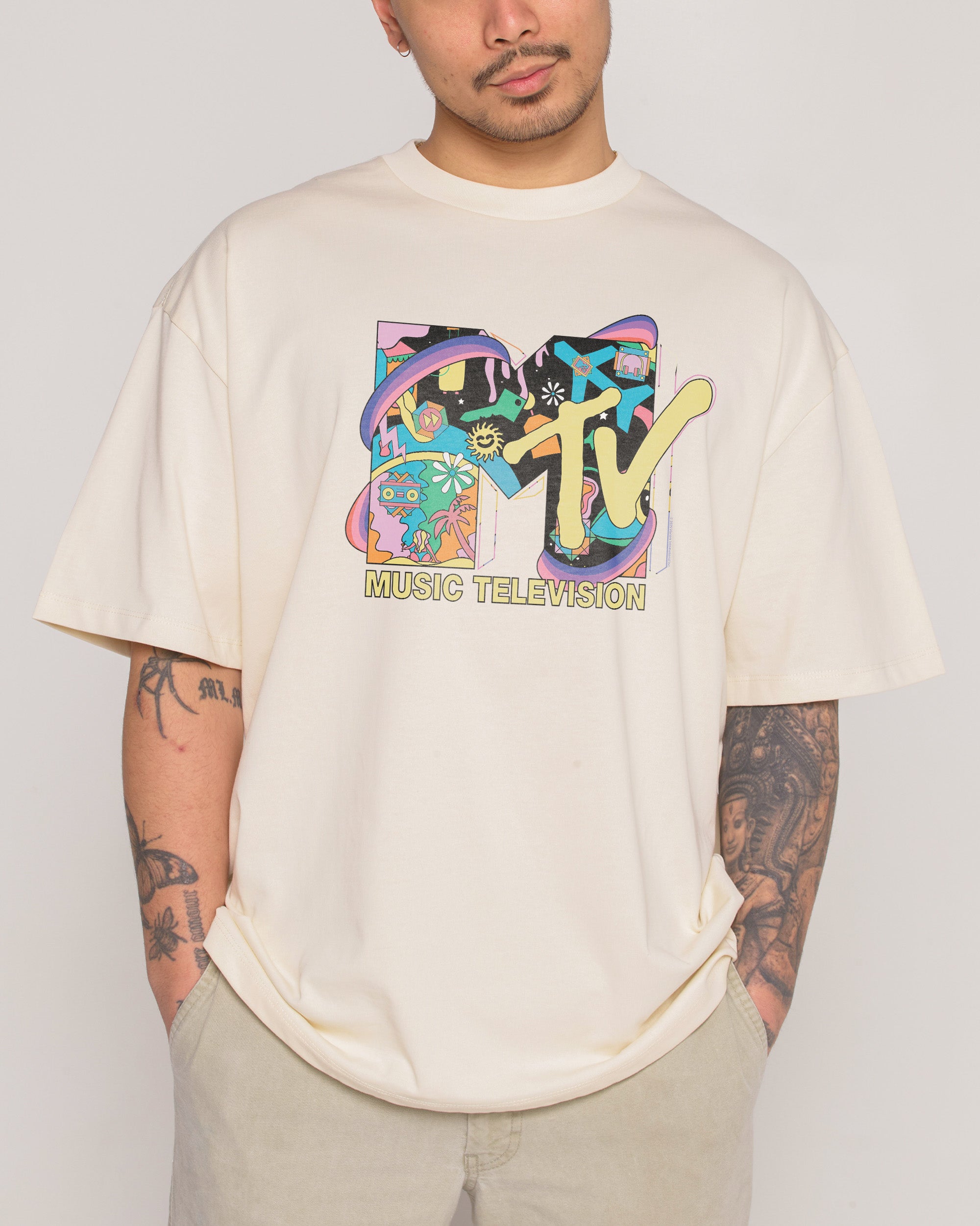 MTV LSD Oversized Tee | Official MTV collab