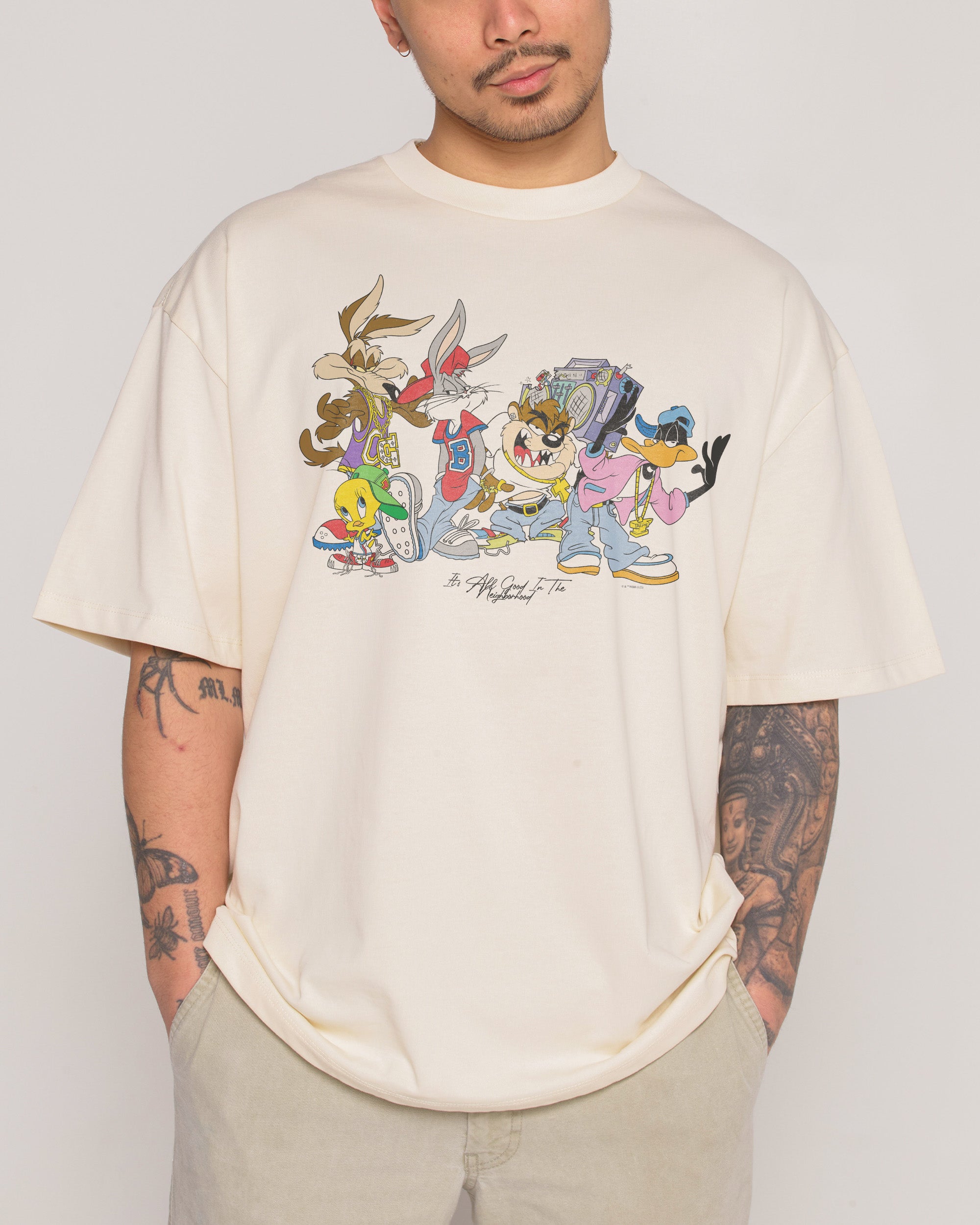 It’s All Good in the Neighborhood Oversized Tee Australia Threadheads Online